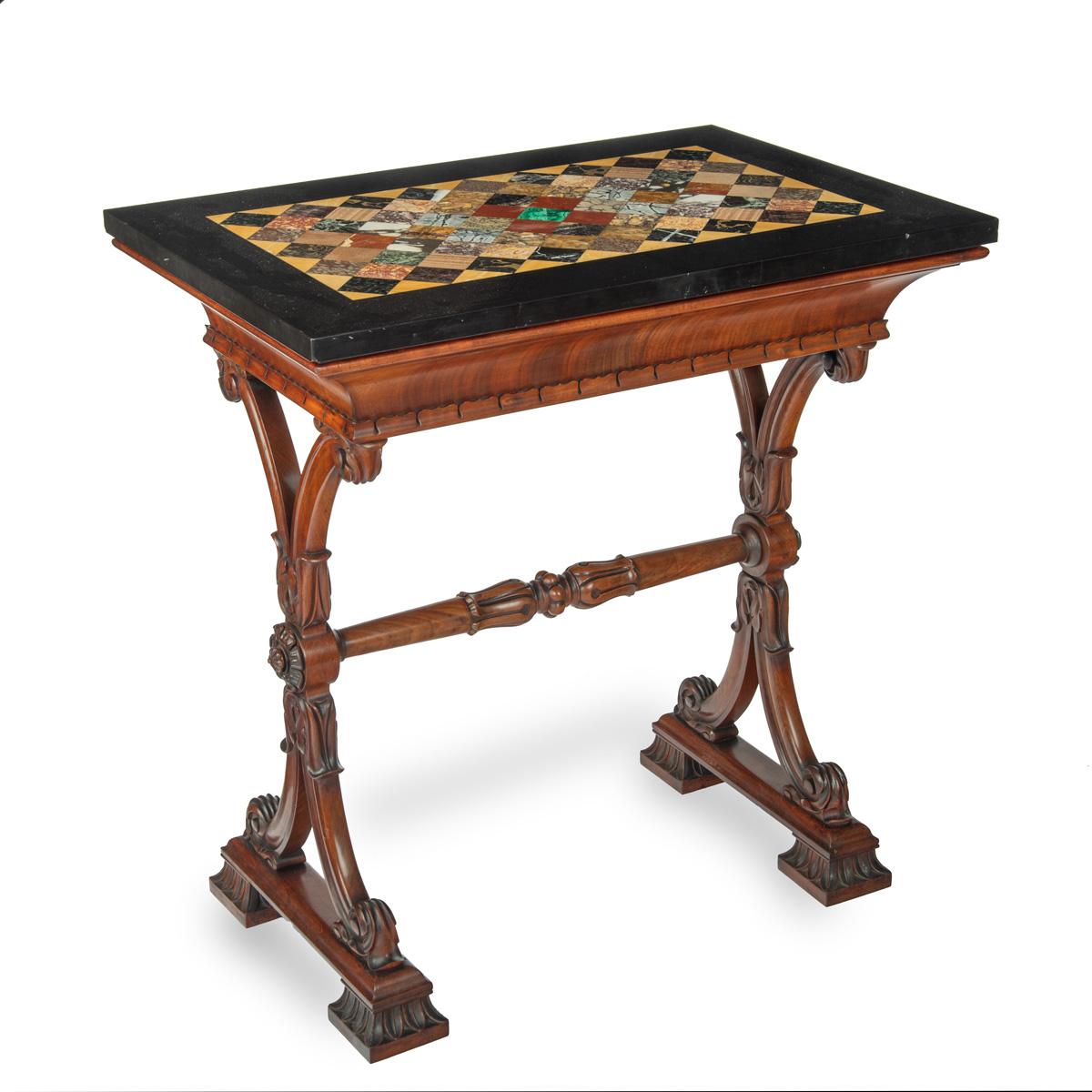 Fine Derbyshire Black Marble End Support Specimen Table (1 of 11)