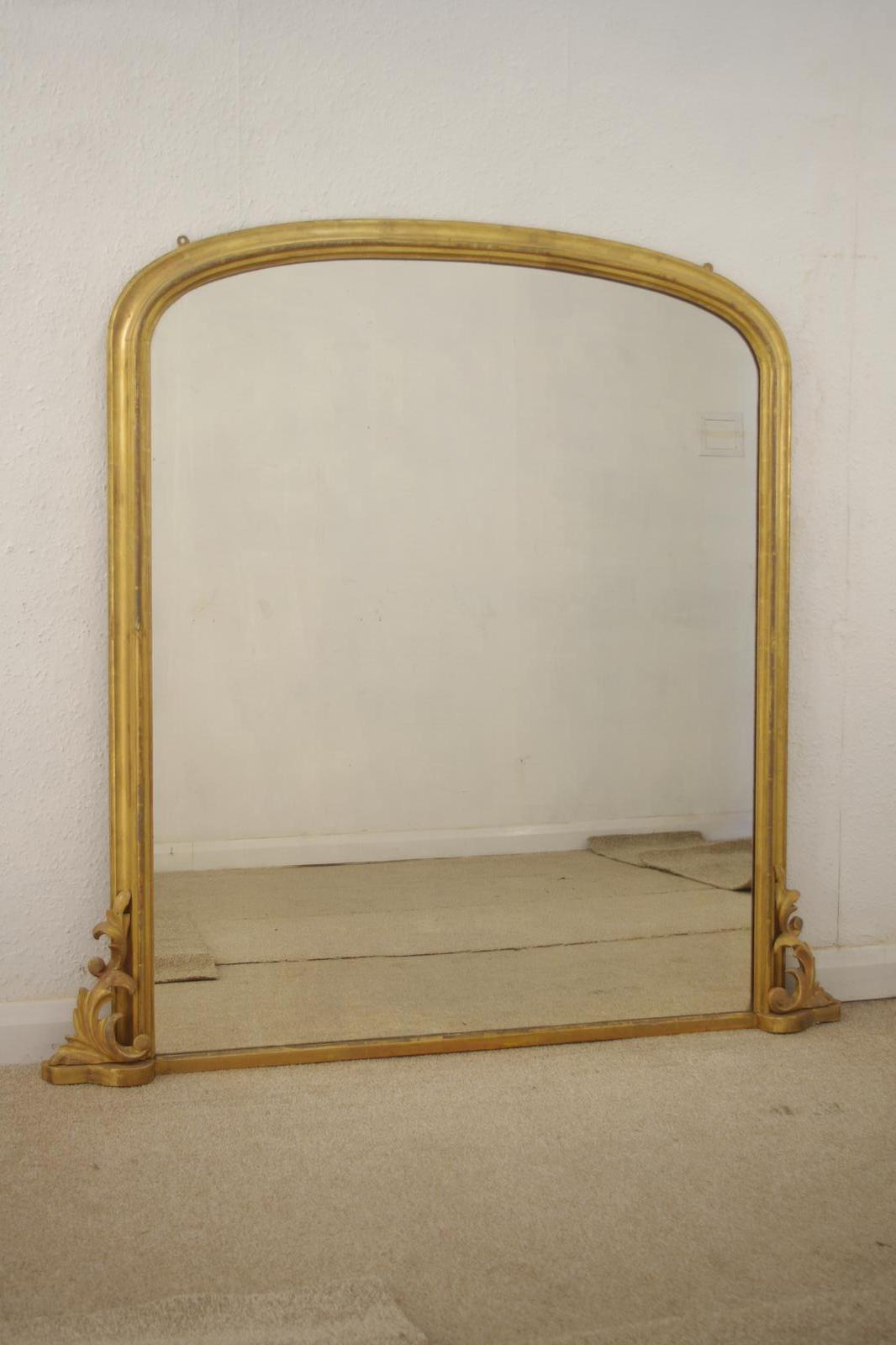 Victorian Giltwood Arch Top Overmantle (1 of 10) Victorian Giltwood Arch Top Overmantle (1 of 10)