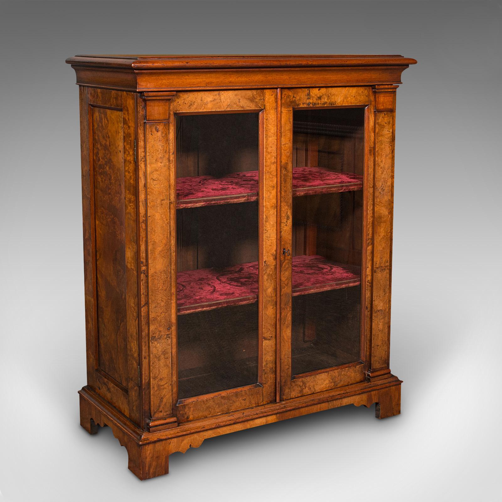 Antique Country House Display Bookcase, English, Burr Walnut, Library, Regency (1 of 10) Antique Country House Display Bookcase, English, Burr Walnut, Library, Regency (1 of 10)