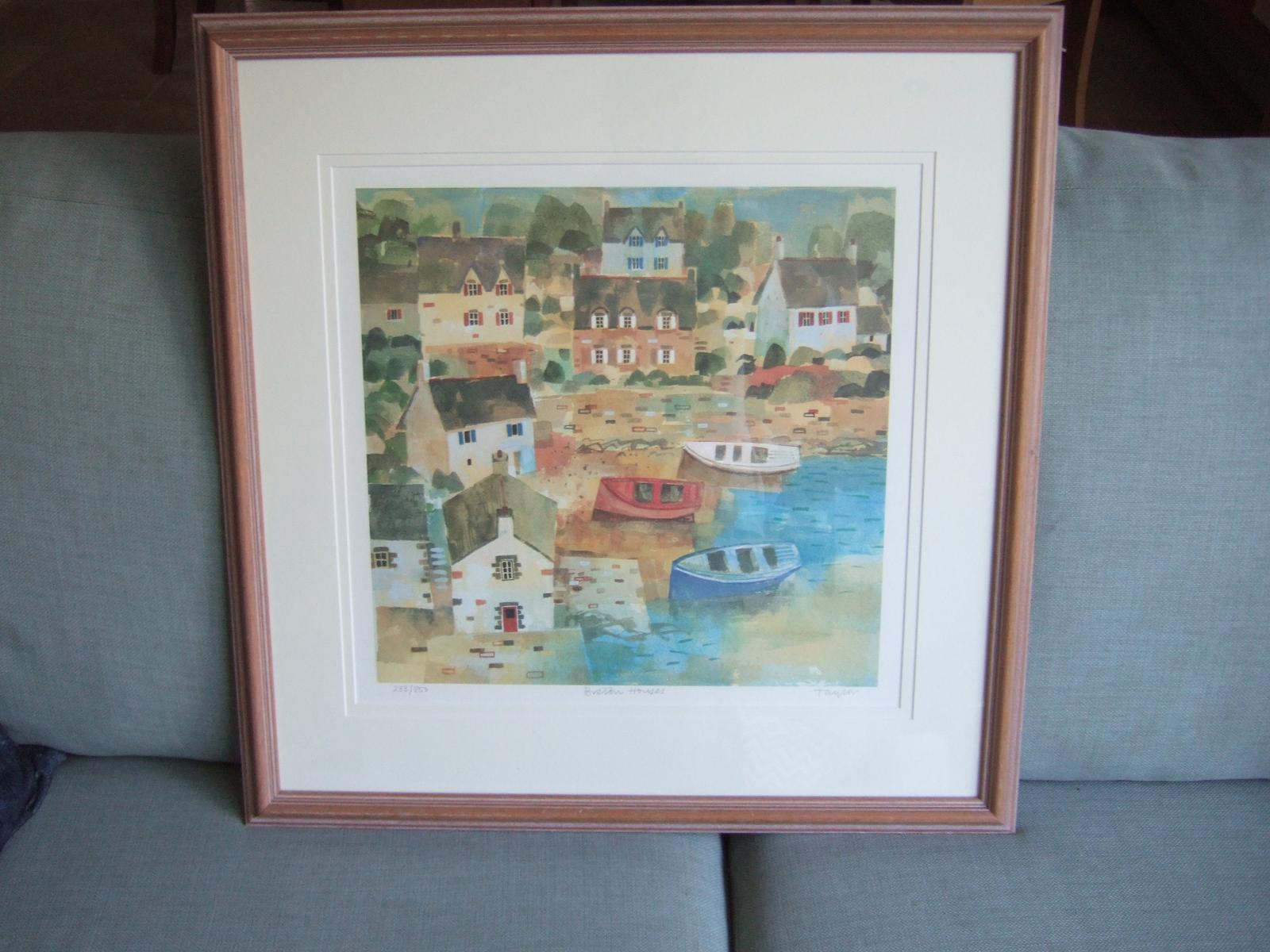 Frank Taylor (b.1946) Signed Print "Breton Houses" (1 of 6) Frank Taylor (b.1946) Signed Print "Breton Houses" (1 of 6)