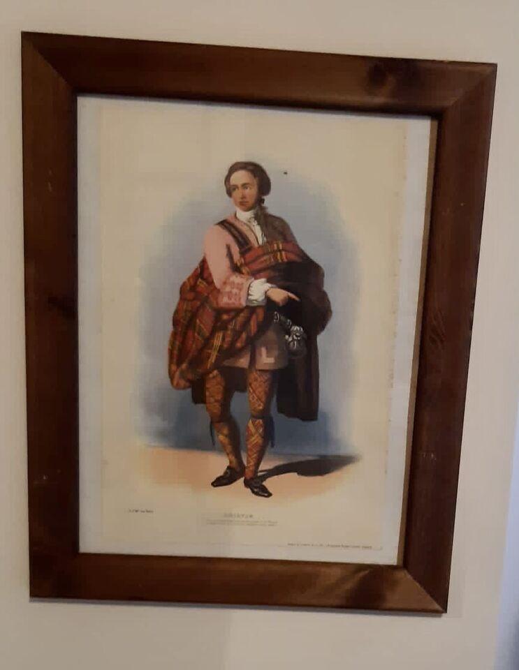 Ogilvie Framed Clansman Print (1 of 6)