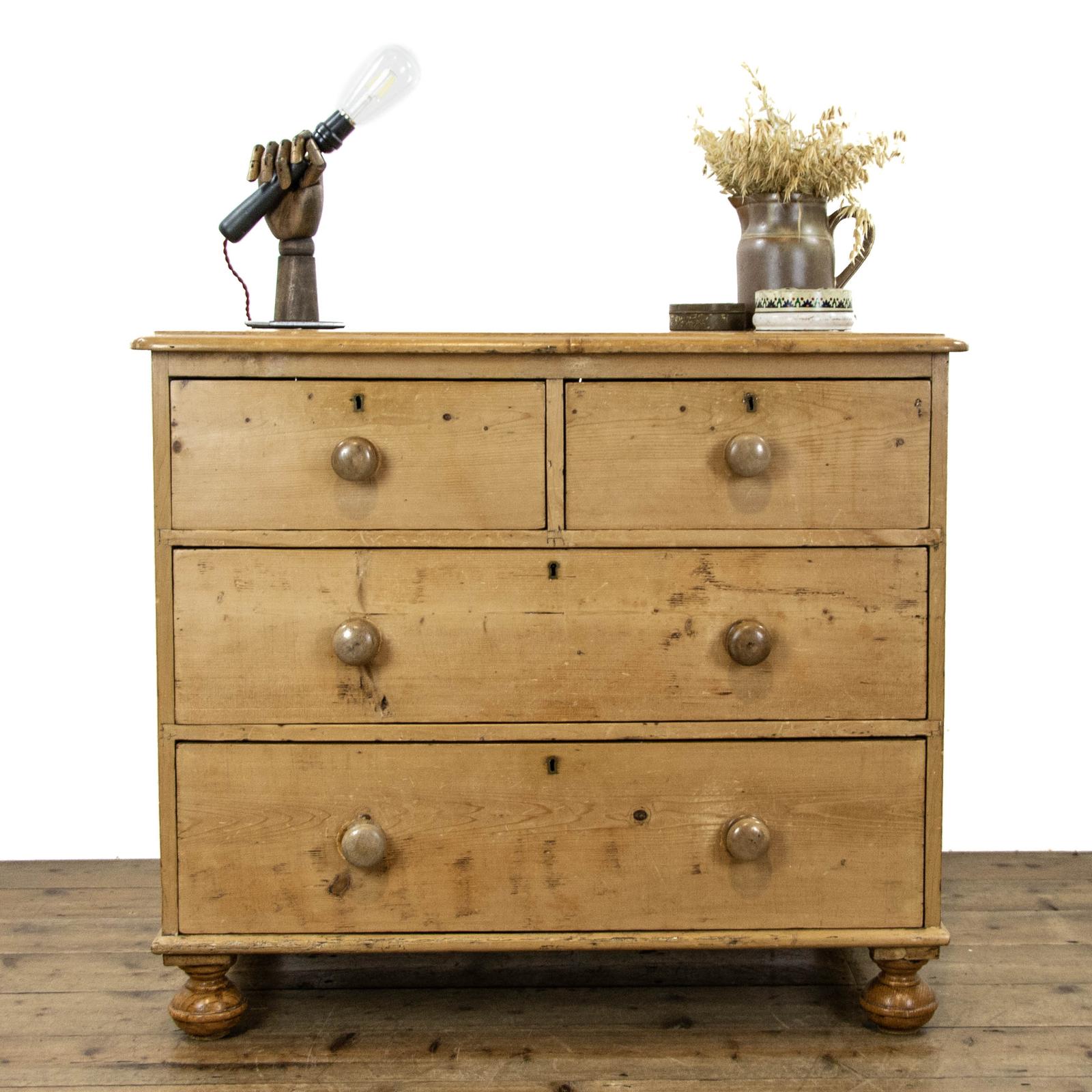 Small Antique Pine Chest of Drawers (1 of 9) Small Antique Pine Chest of Drawers (1 of 9)