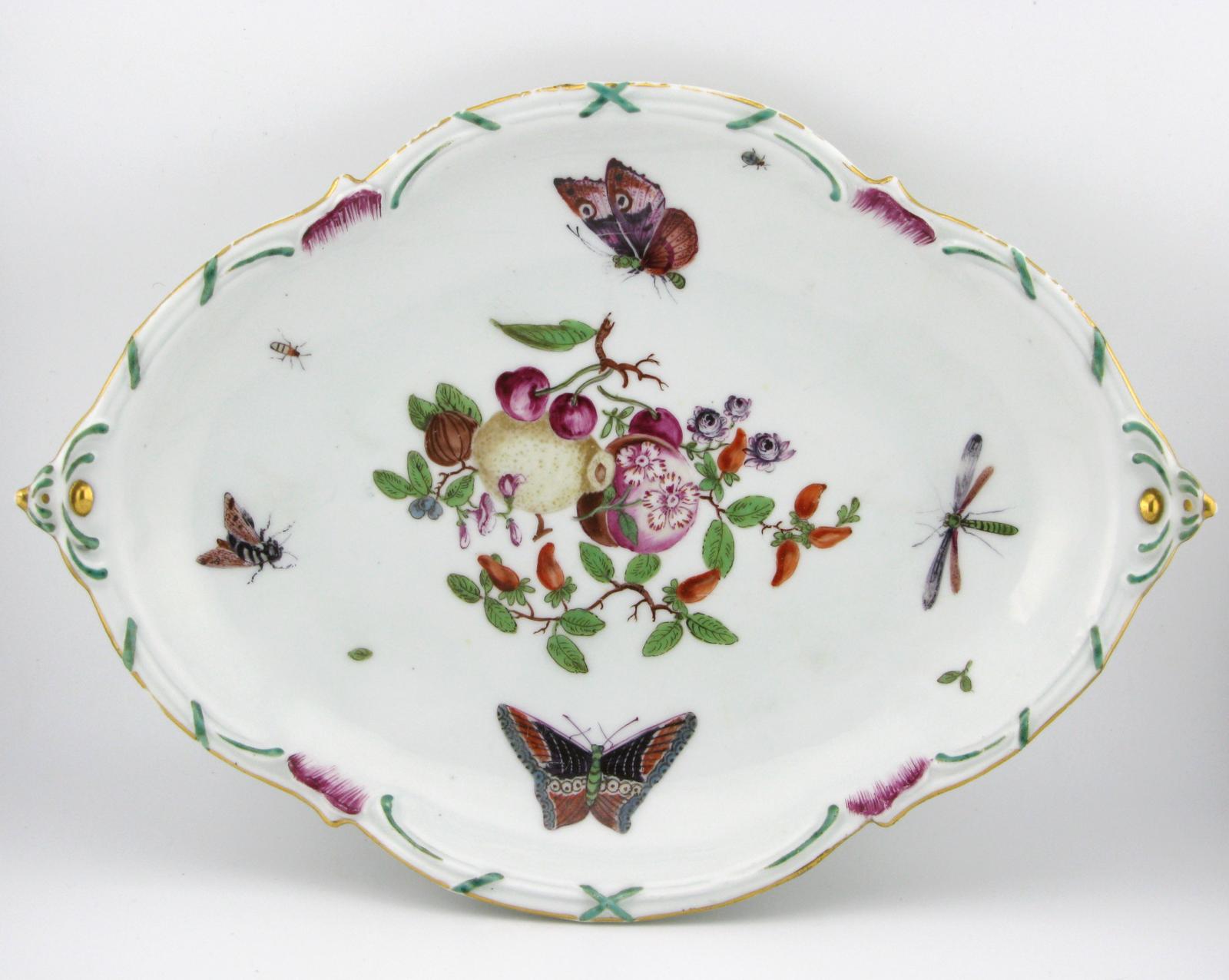 Chelsea Porcelain Dessert Dish Eighteenth Century Circa 1765 (1 of 7)
