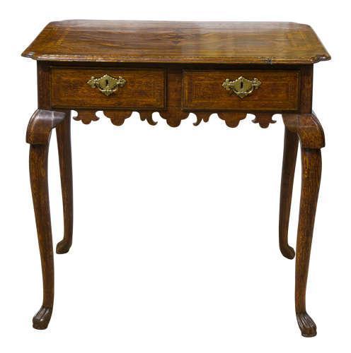 Queen Anne Oak Lowboy c.1715 (1 of 8)