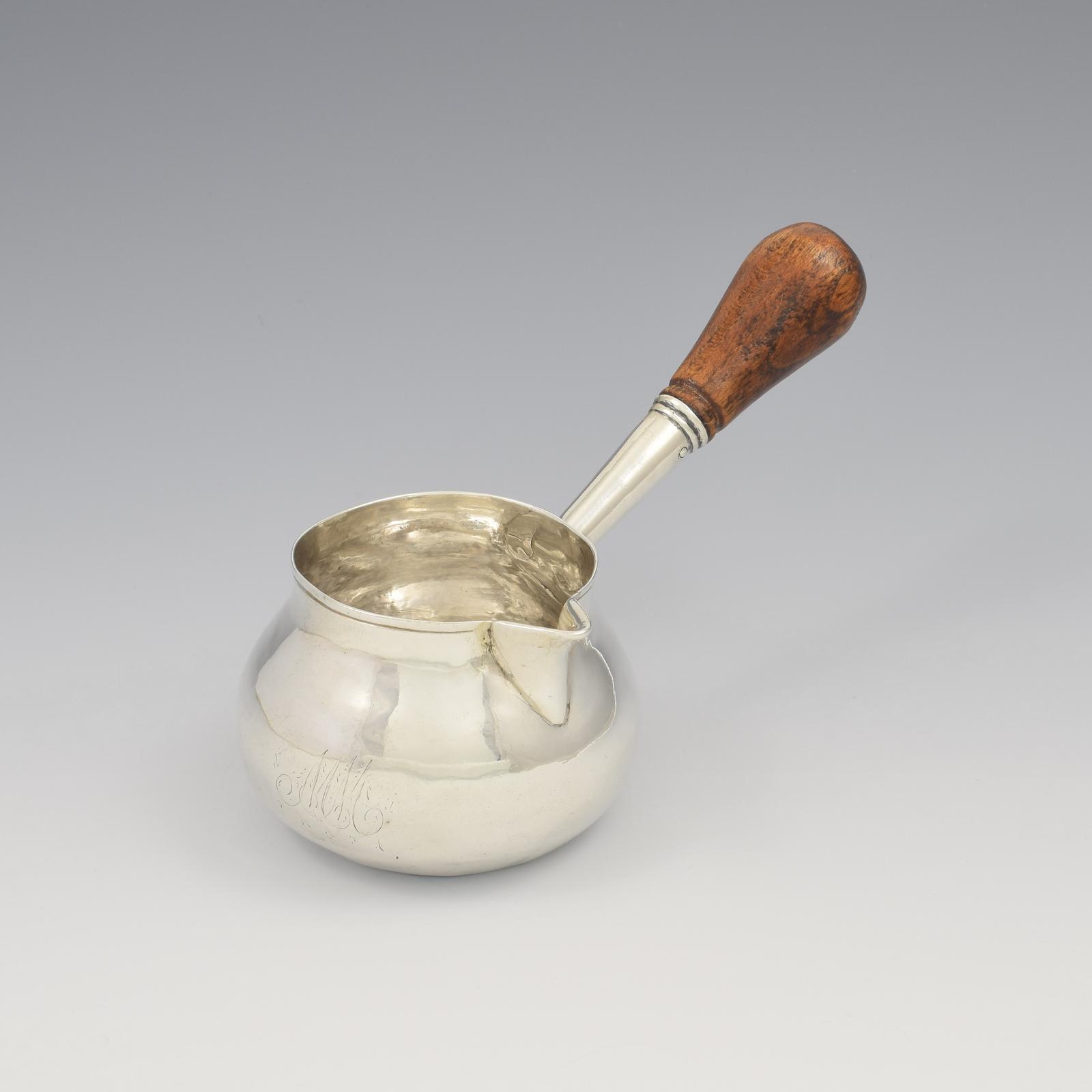 George I Silver Brandy Warming Saucepan 1723 Early Georgian (1 of 9)