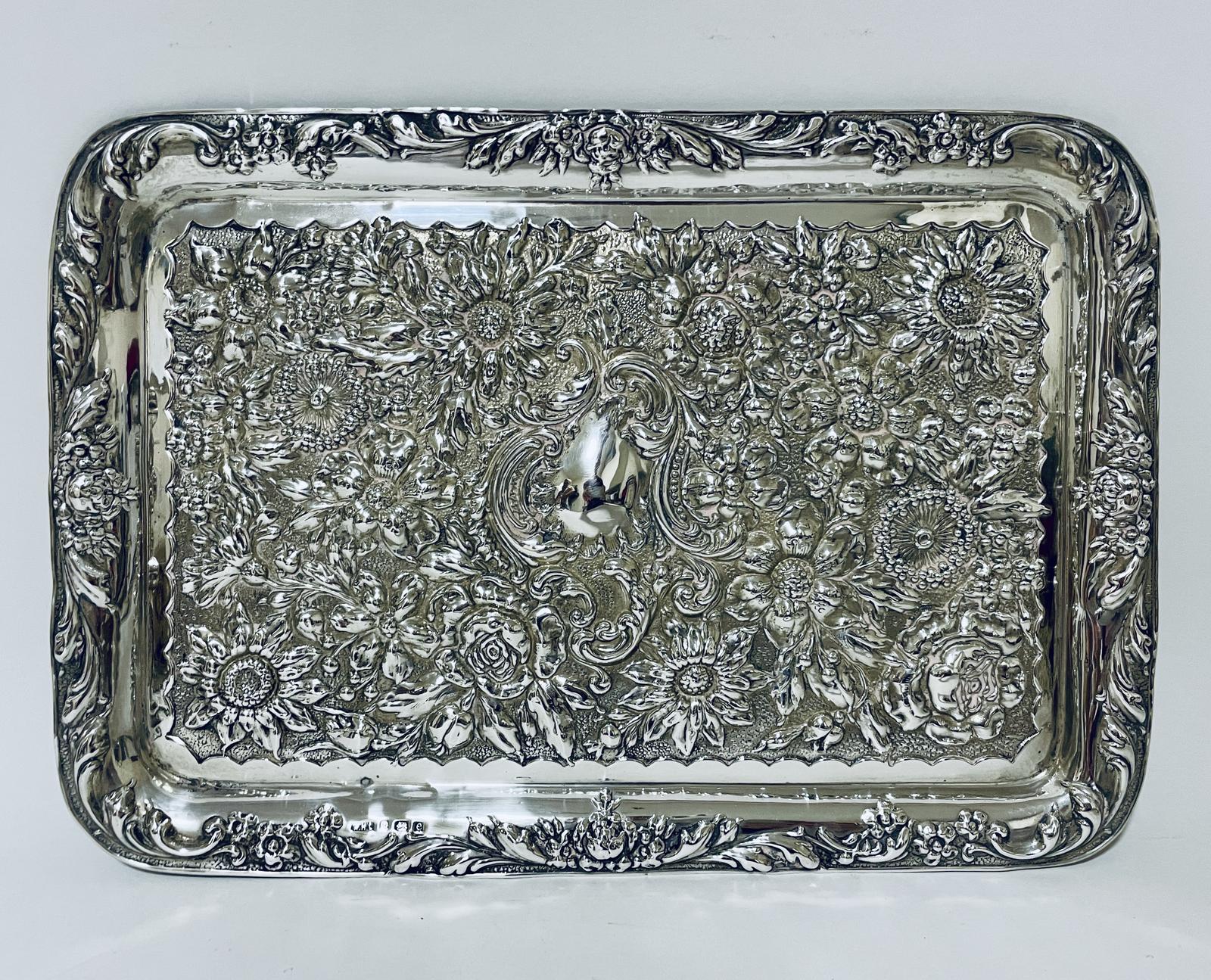 Edwardian Silver Tray (1 of 14) Edwardian Silver Tray (1 of 14)
