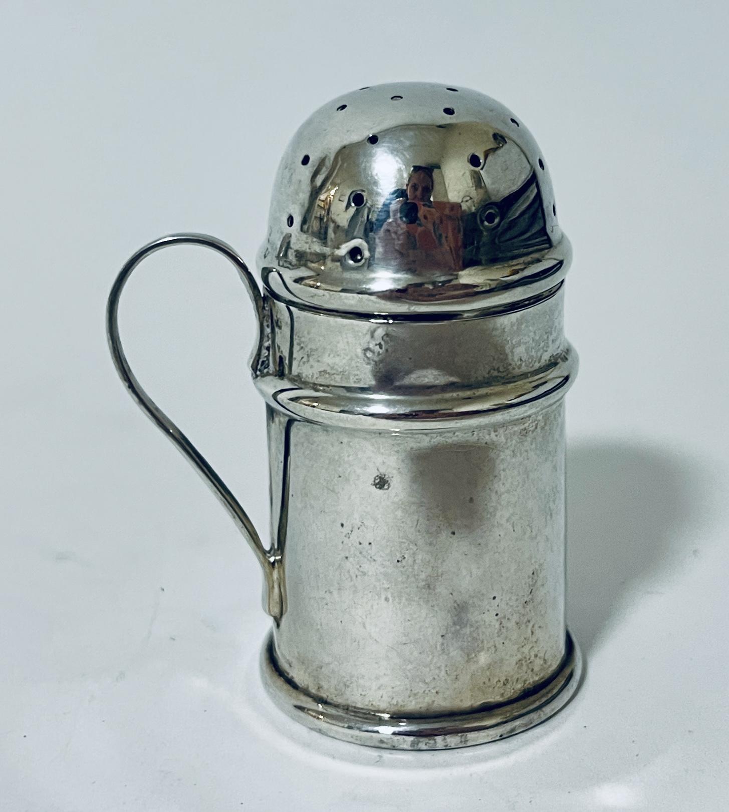 Antique Novelty Silver Pepper Shaker (1 of 9)
