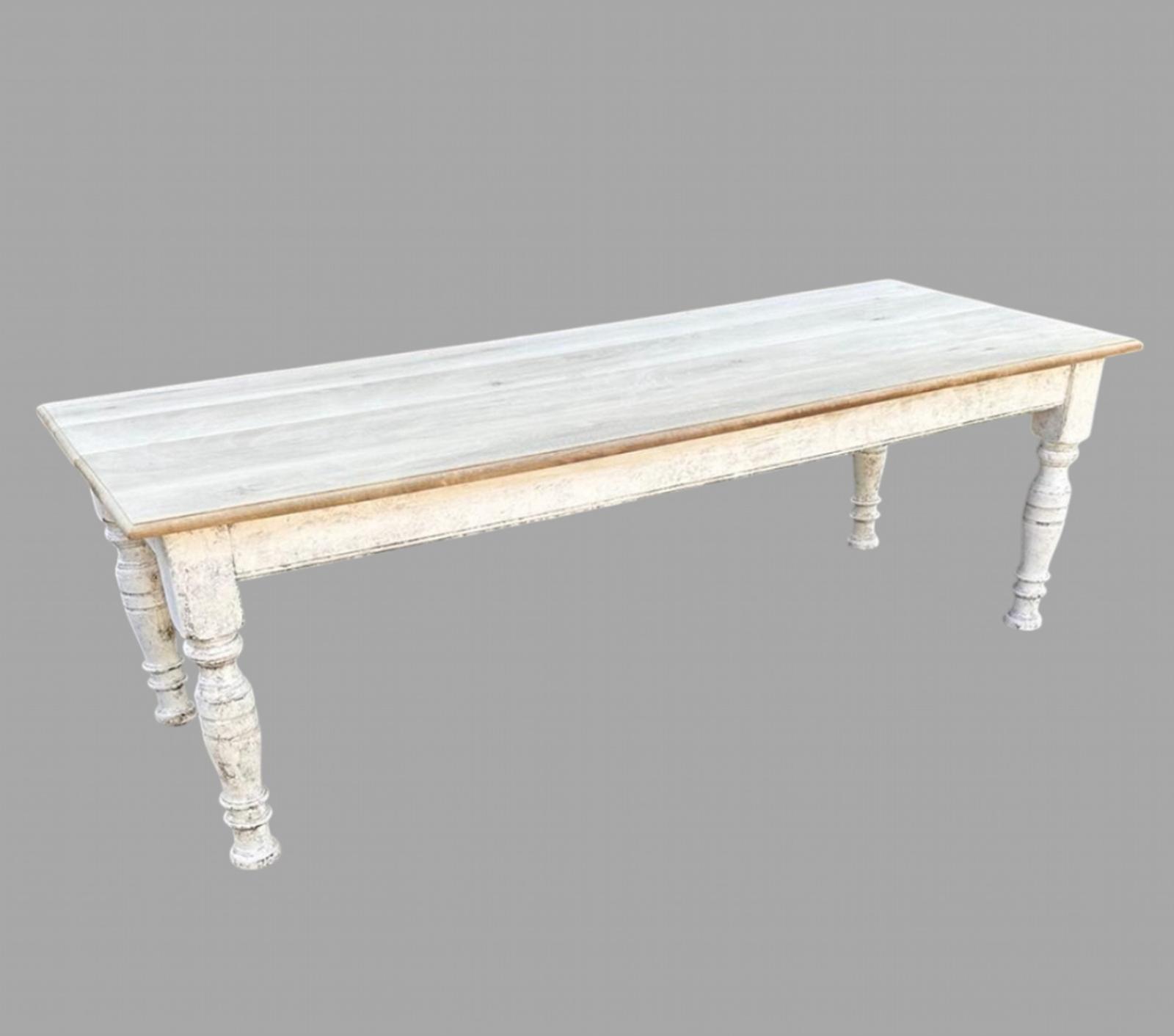 A Bleached Oak Dining/Kitchen Table (1 of 6)