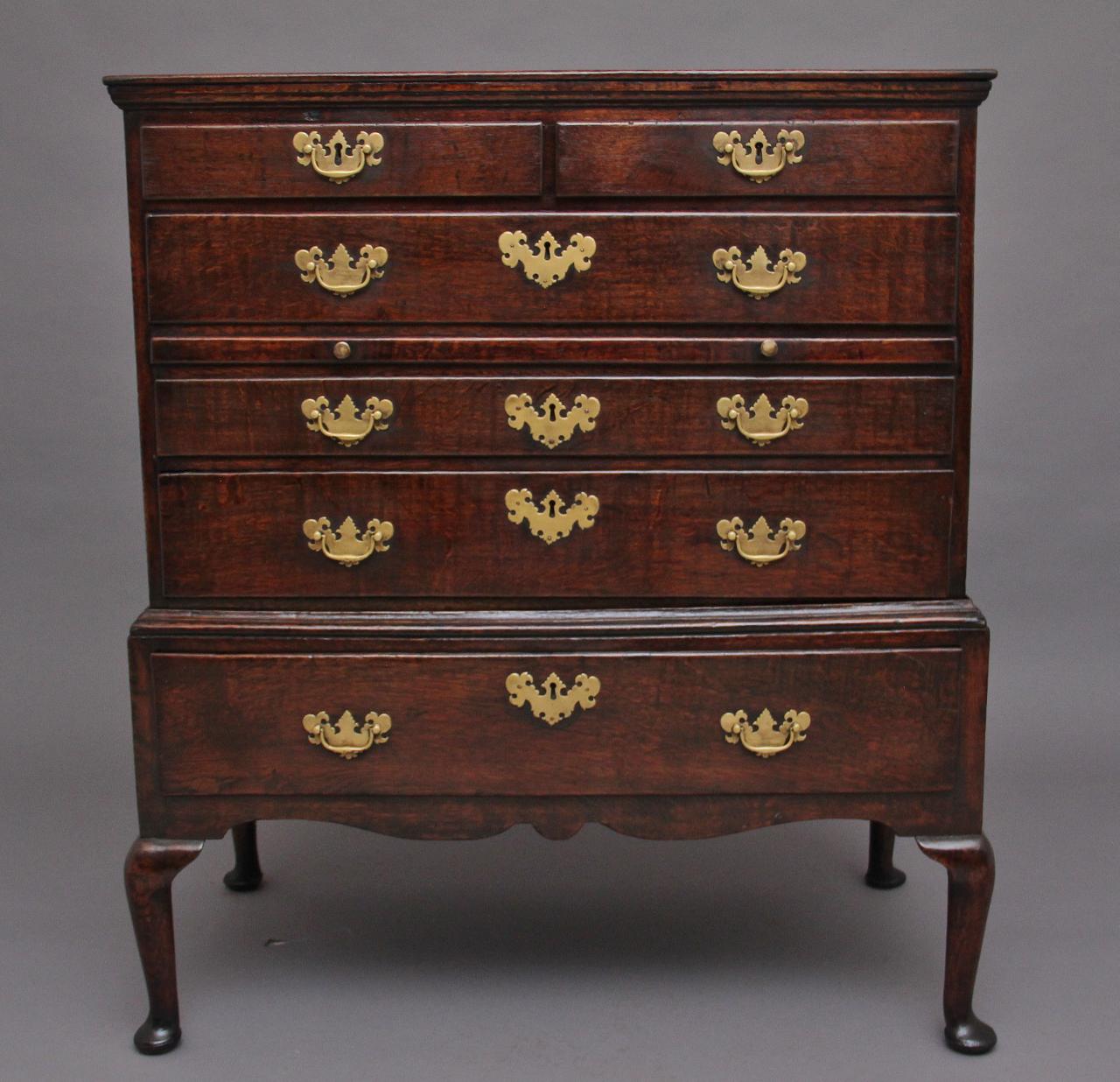 Mid 18th Century Oak Chest on Stand (1 of 11) Mid 18th Century Oak Chest on Stand (1 of 11)