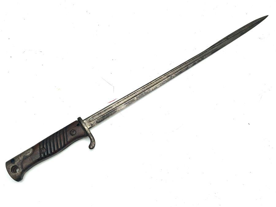 Imperial German Seitengewehr 98 (S98) 'quillback' Bayonet (1 of 1) Imperial German Seitengewehr 98 (S98) 'quillback' Bayonet (1 of 1)