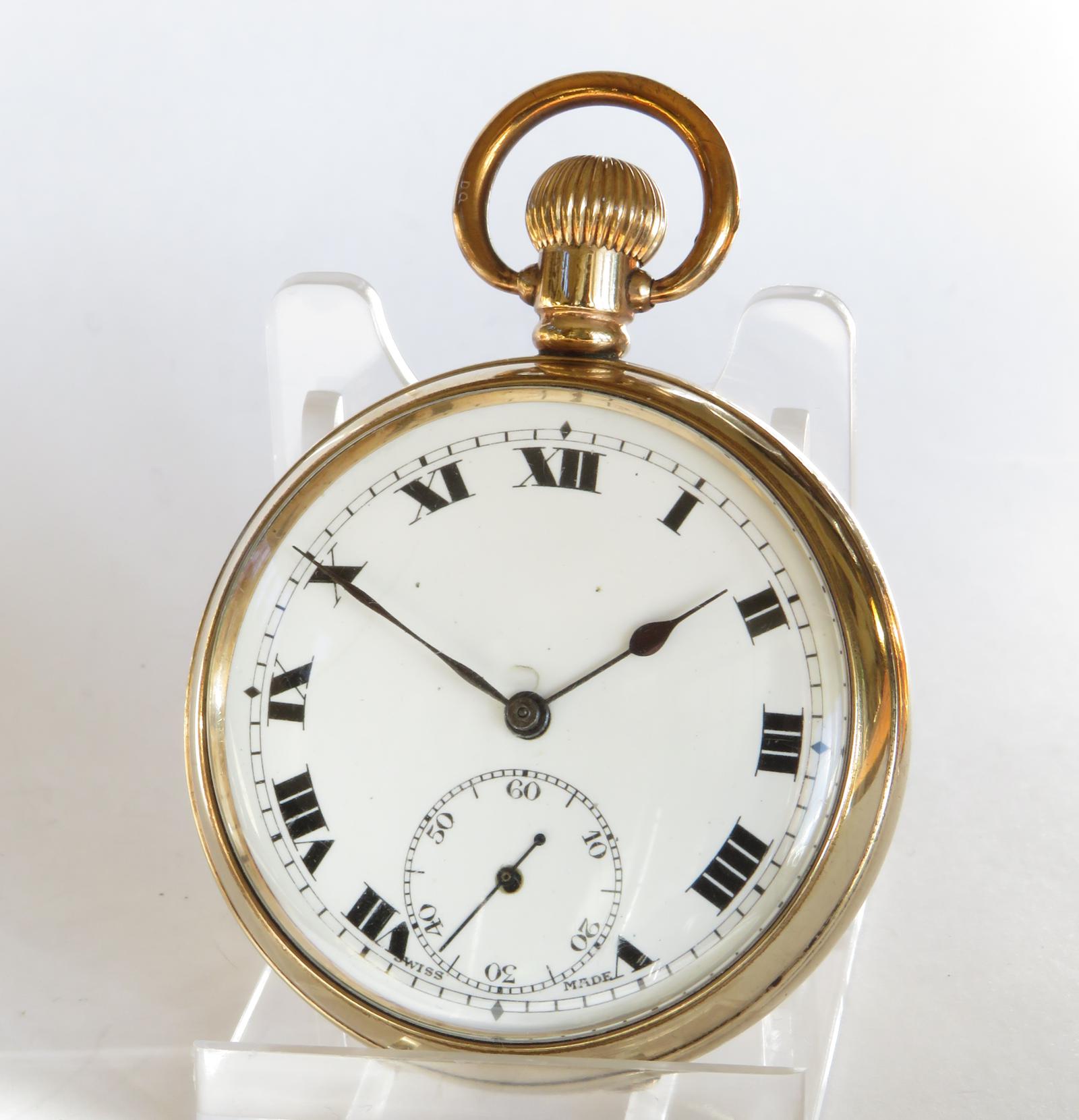 1920s Swiss Pocket Watch (1 of 5) 1920s Swiss Pocket Watch (1 of 5)