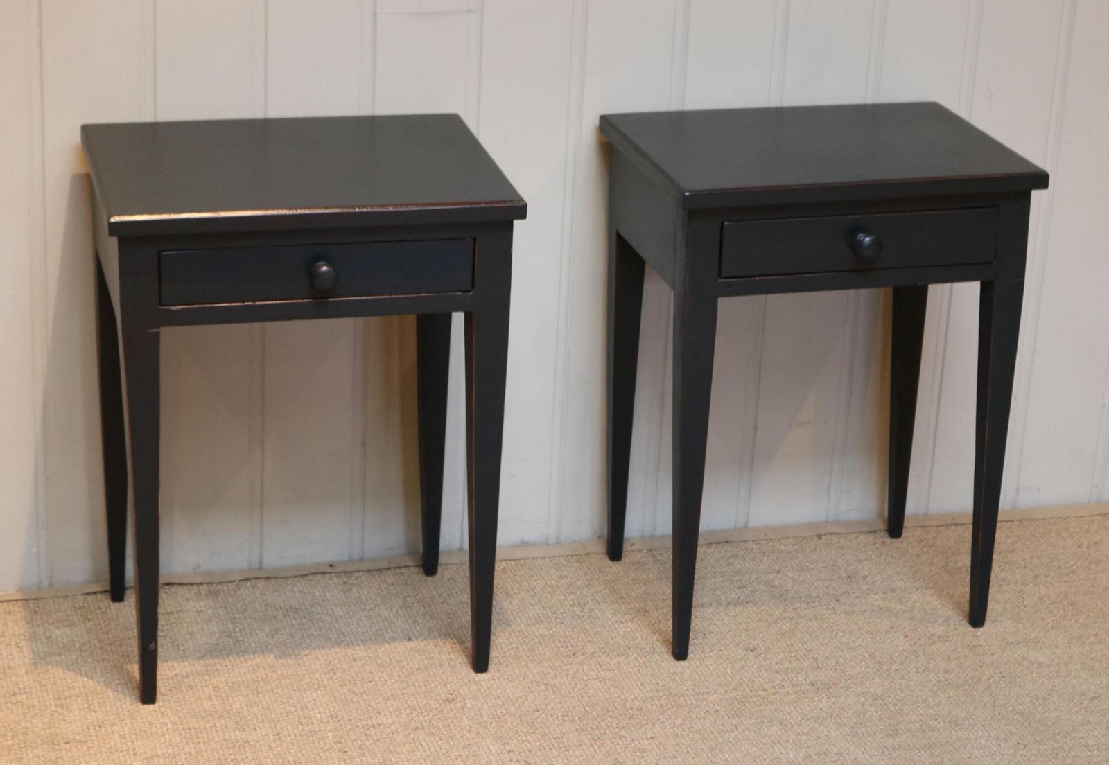 Pair of Painted Tables (1 of 10) Pair of Painted Tables (1 of 10)