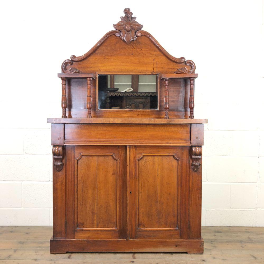 Victorian Mahogany Chiffonier with Mirror Back (1 of 10) Victorian Mahogany Chiffonier with Mirror Back (1 of 10)