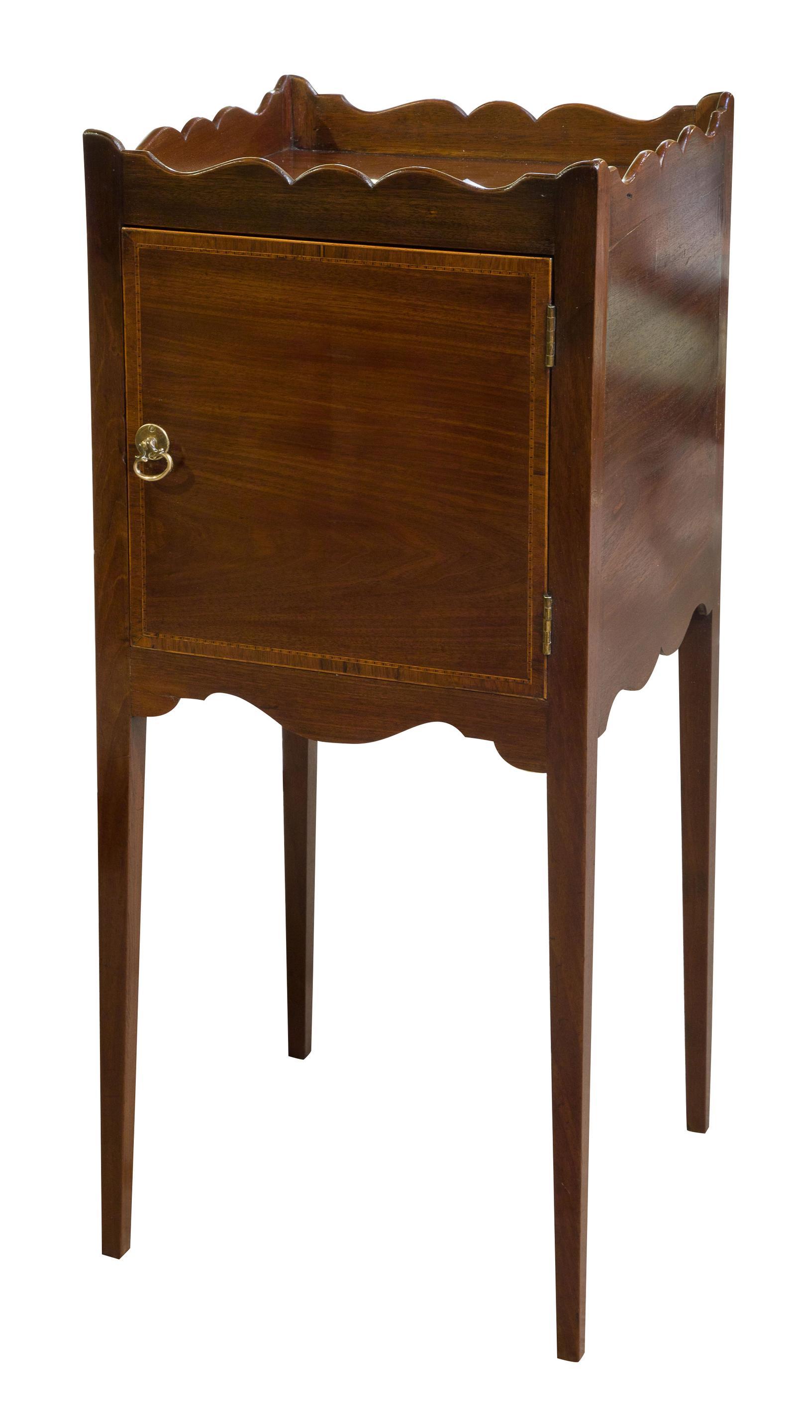 19th Century Mahogany Bedside Cabinet (1 of 8) 19th Century Mahogany Bedside Cabinet (1 of 8)