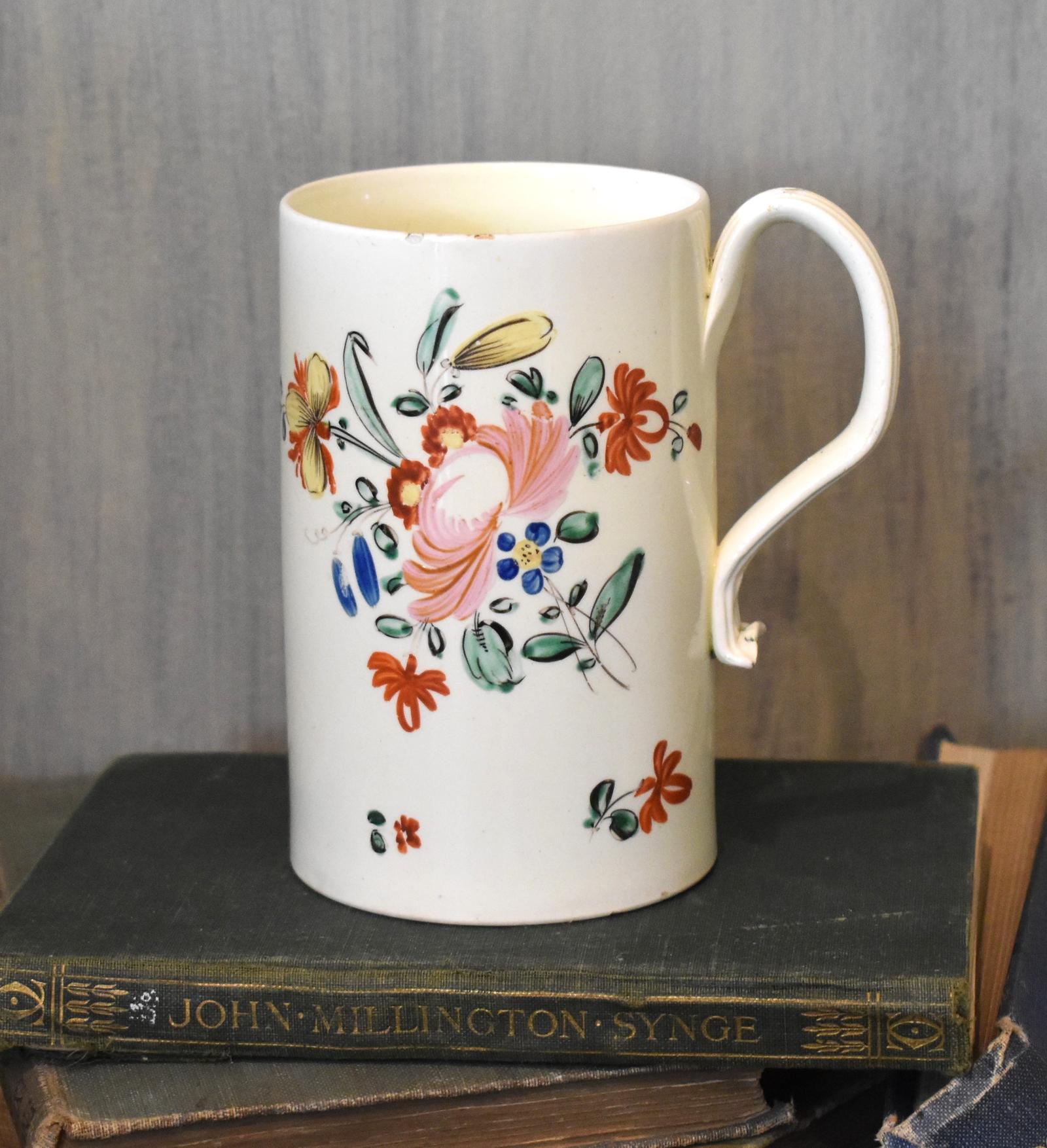 Georgian Creamware Tankard (1 of 5)