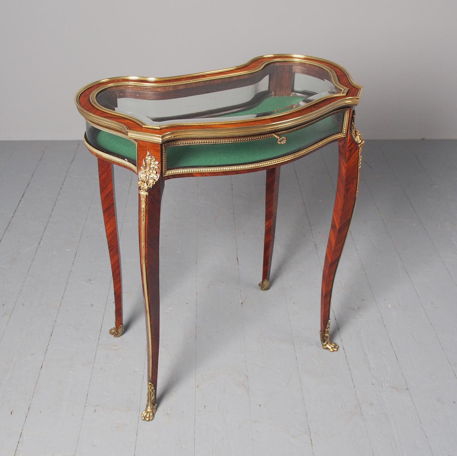 Antique French Kingwood Heart-Shaped Bijouterie Table (1 of 8)