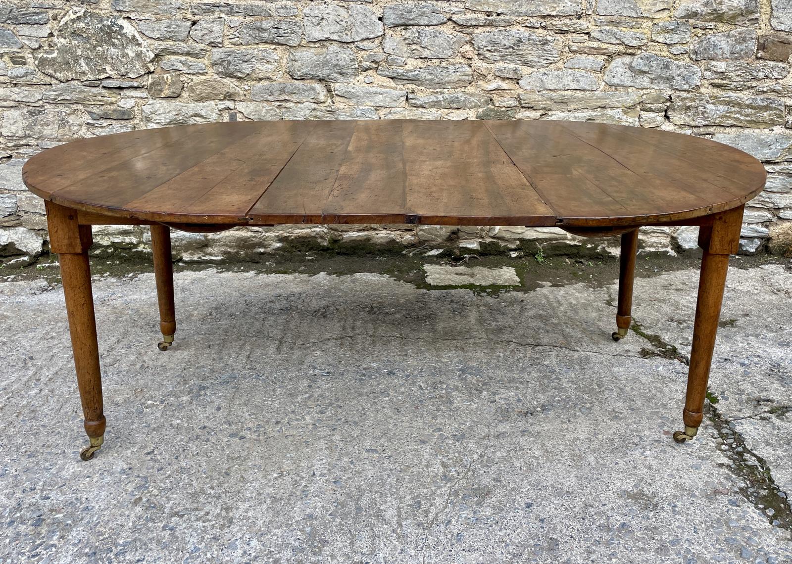 Antique French Fruitwood Extending Dining Table (1 of 28)