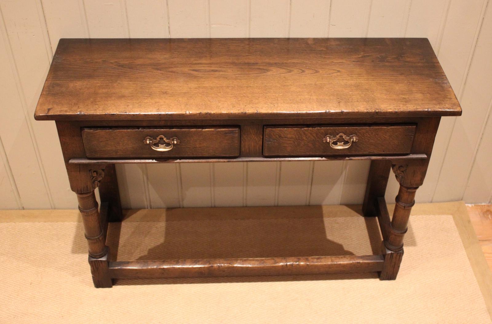 Late 17th Century Style Solid Oak Sideboard (1 of 12) Late 17th Century Style Solid Oak Sideboard (1 of 12)