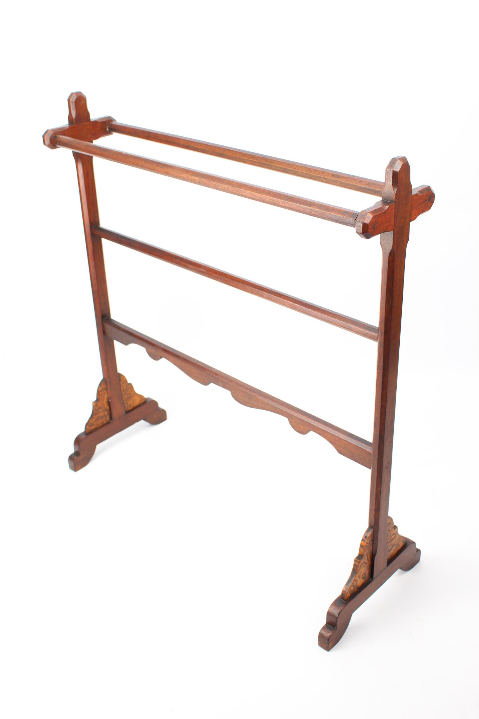 Victorian Gothic Revival Walnut Towel Rail (1 of 13) Victorian Gothic Revival Walnut Towel Rail (1 of 13)