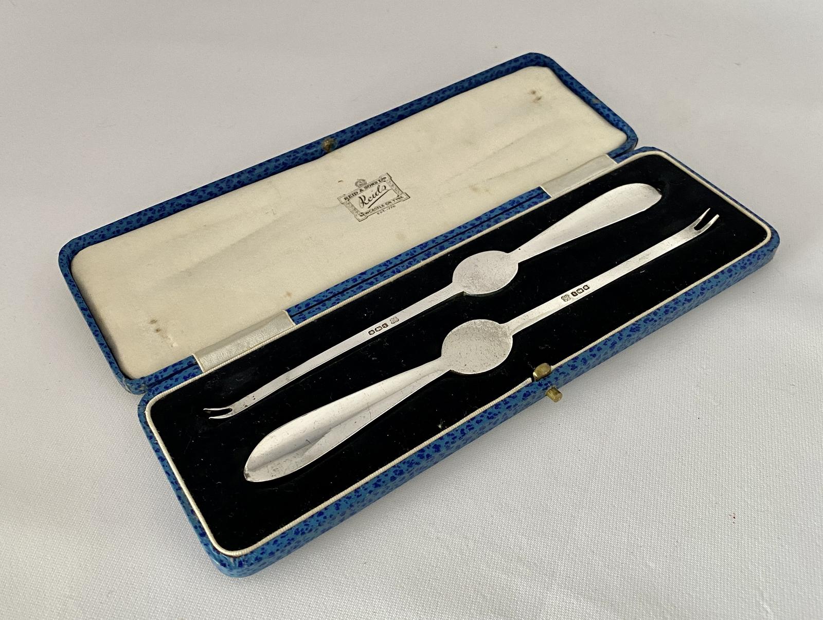 Pair of Silver Lobster Seafood Picks - Sheffield 1926 (1 of 4)