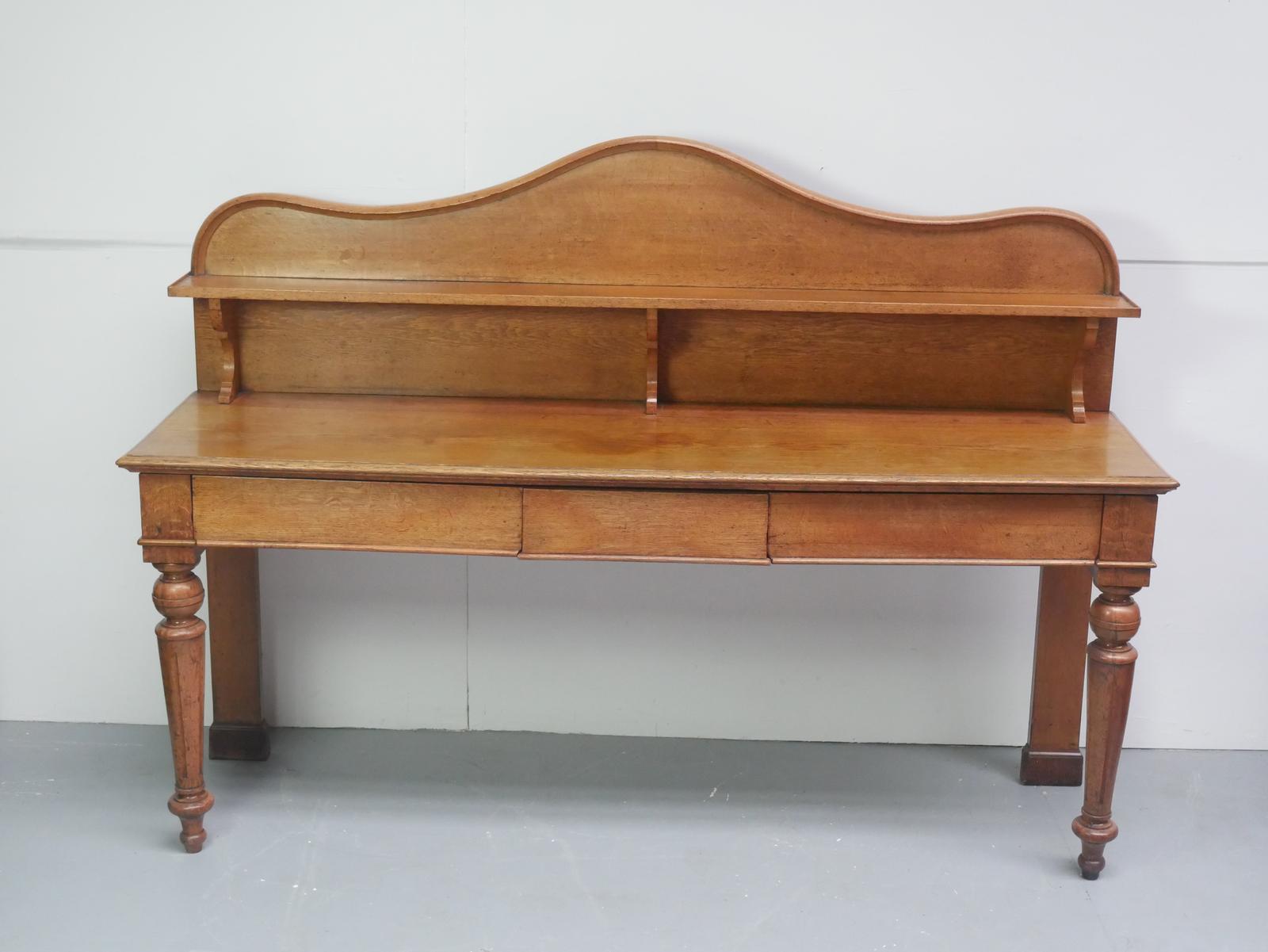 Large Scottish Oak Serving Table (1 of 12) Large Scottish Oak Serving Table (1 of 12)