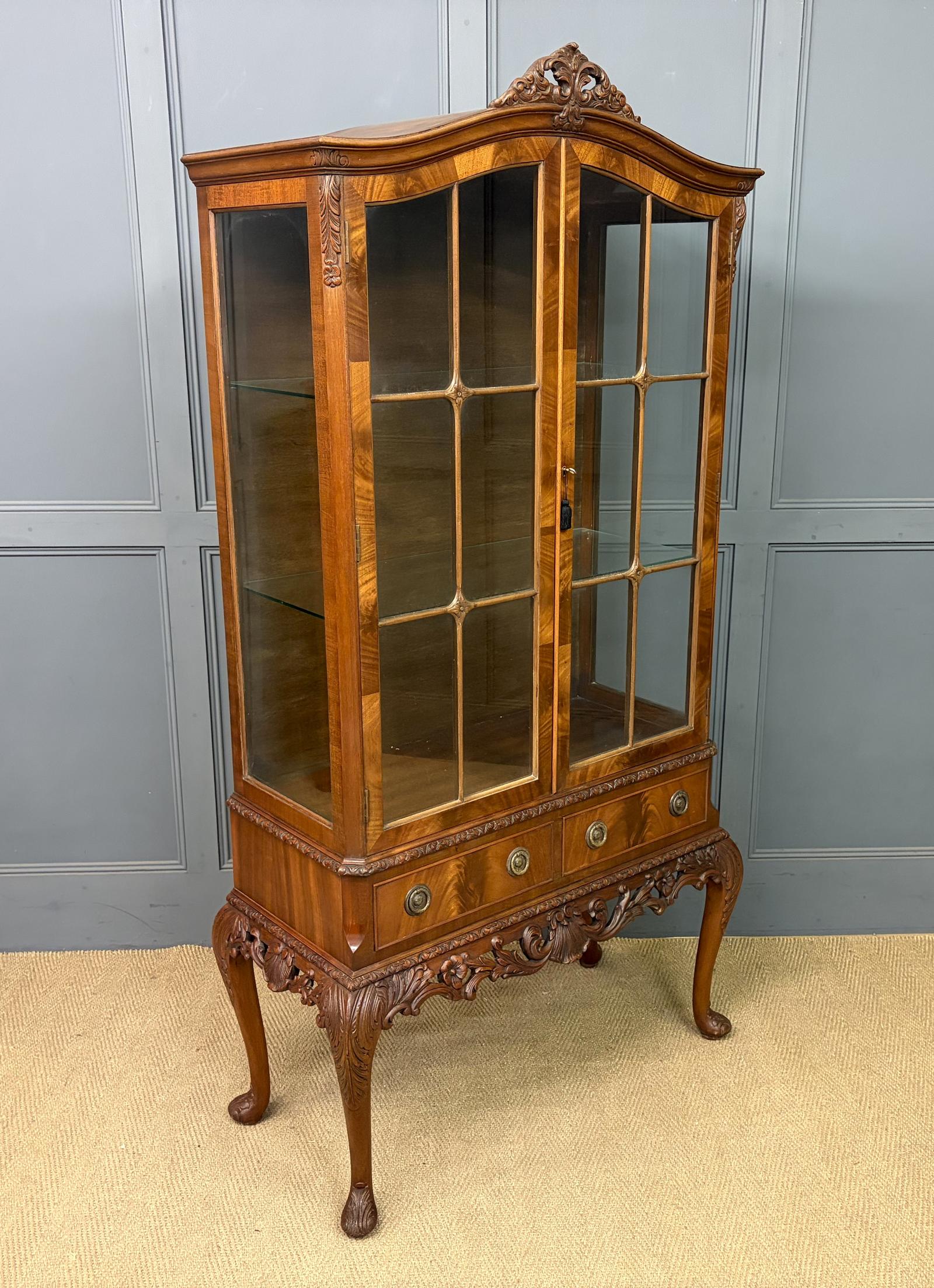 Queen Anne Style Display Cabinet by Maple & Co (1 of 22) Queen Anne Style Display Cabinet by Maple & Co (1 of 22)