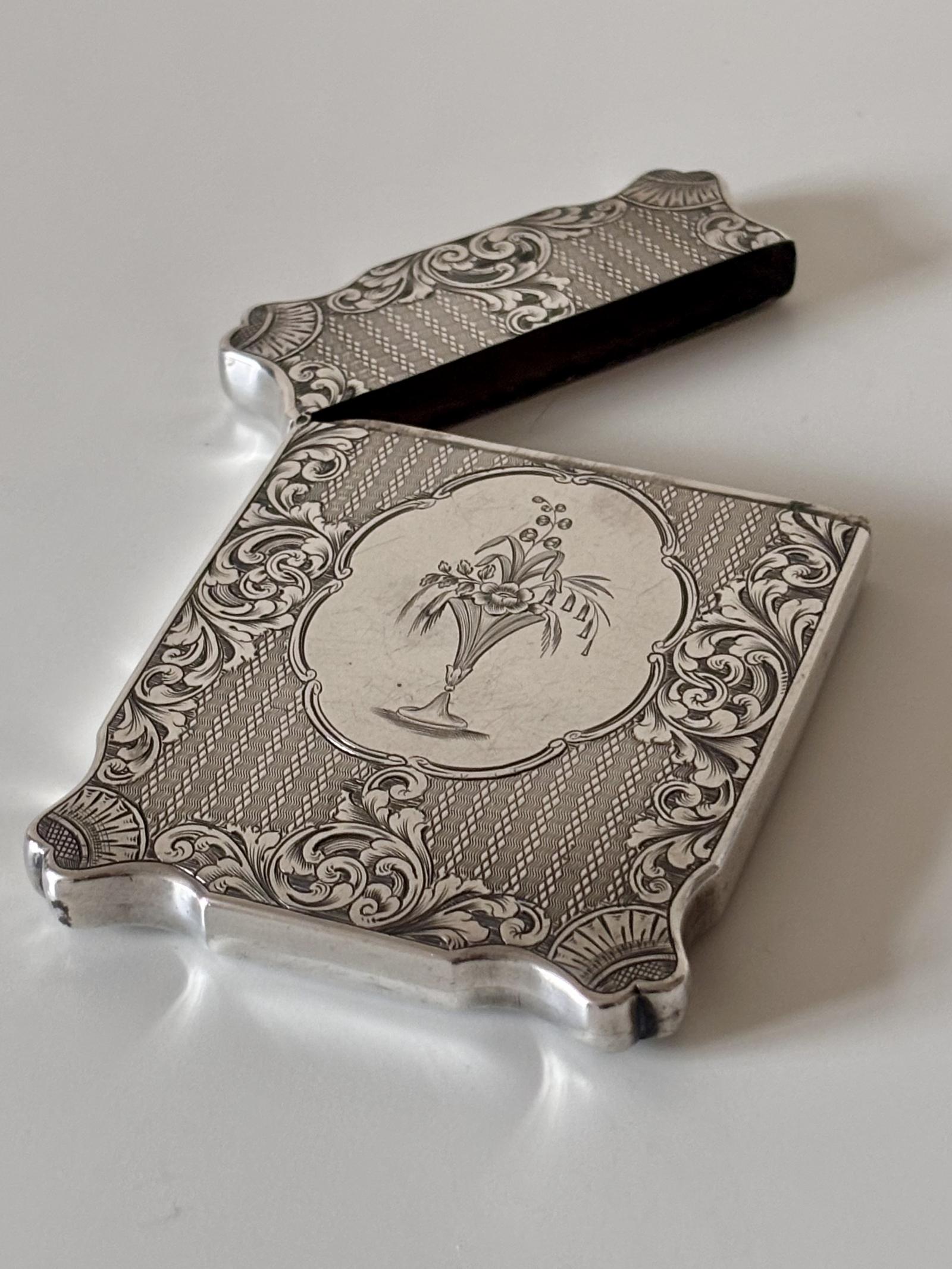 Antique Victorian Silver Rare Card Case Birmingham 1843 by Taylor & Perry (1 of 13) Antique Victorian Silver Rare Card Case Birmingham 1843 by Taylor & Perry (1 of 13)