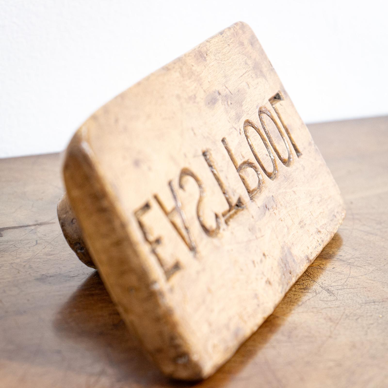 Rare 19th Century Butterstamp for Eastpool, Cornwall (1 of 8) Rare 19th Century Butterstamp for Eastpool, Cornwall (1 of 8)