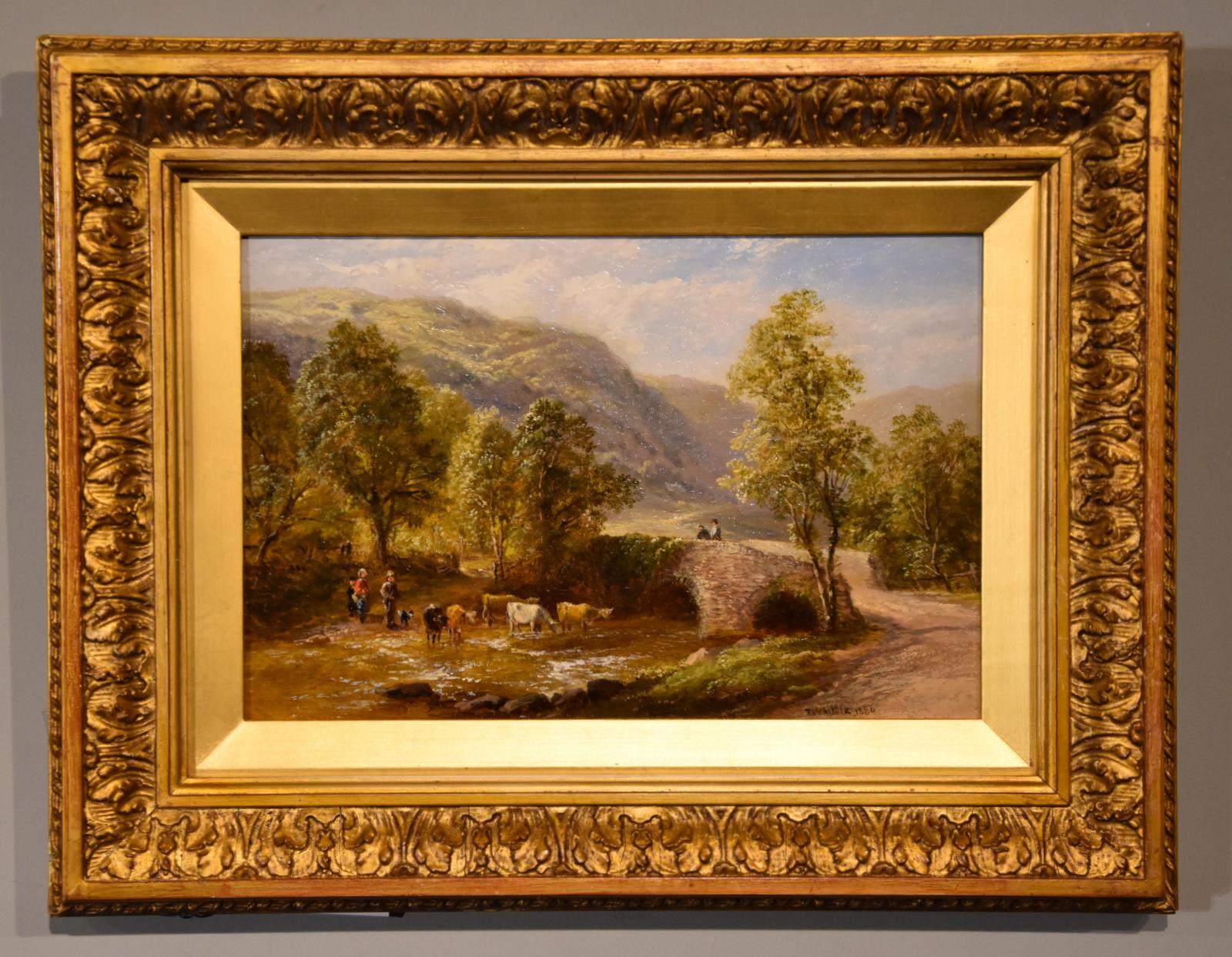 Oil Painting by Thomas Whittle - Brathay Bridge, Ambleside Westmoreland (1 of 6) Oil Painting by Thomas Whittle - Brathay Bridge, Ambleside Westmoreland (1 of 6)