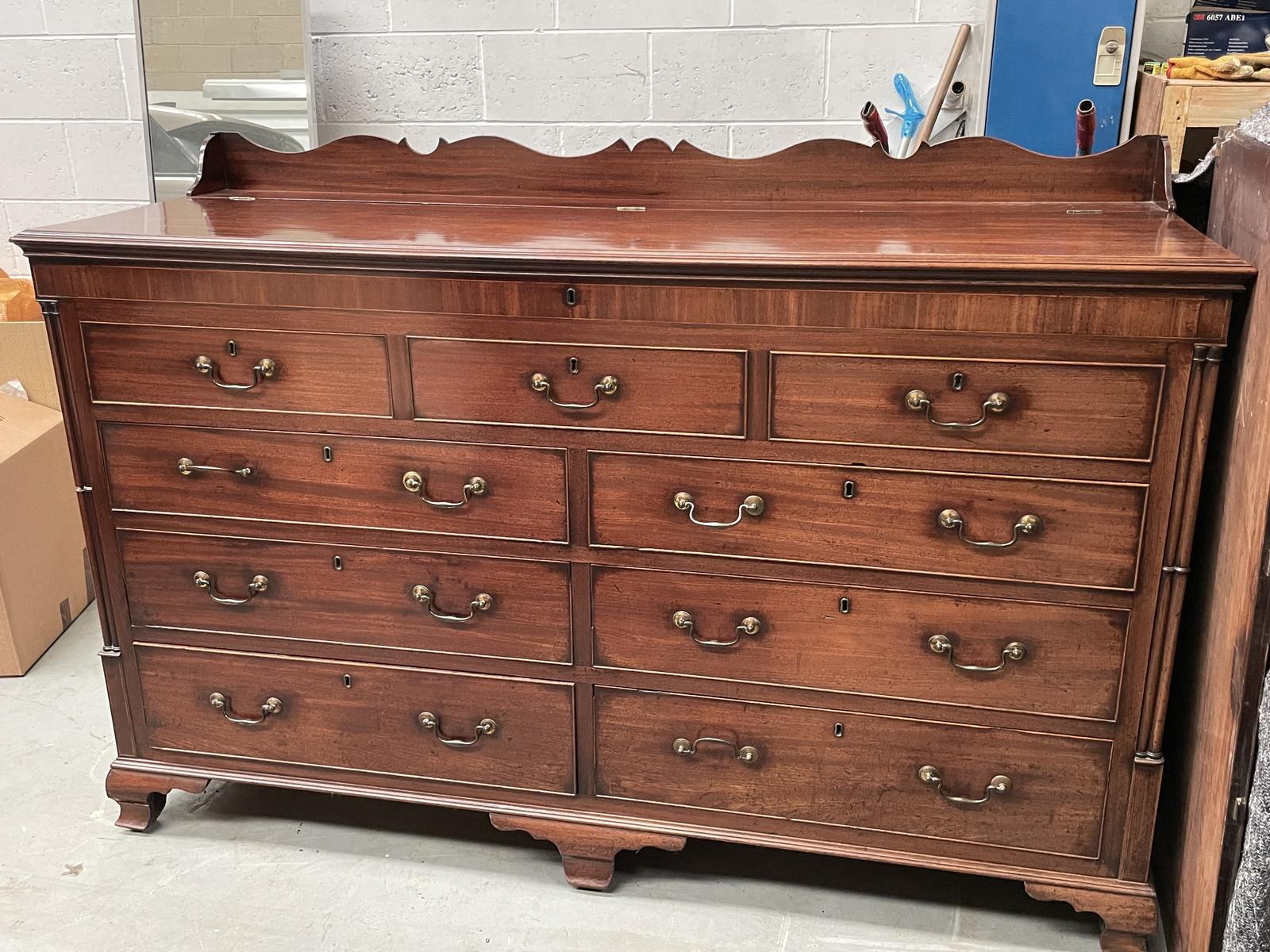 Impressive George III Mahogany Lancashire Mule Chest (1 of 5) Impressive George III Mahogany Lancashire Mule Chest (1 of 5)