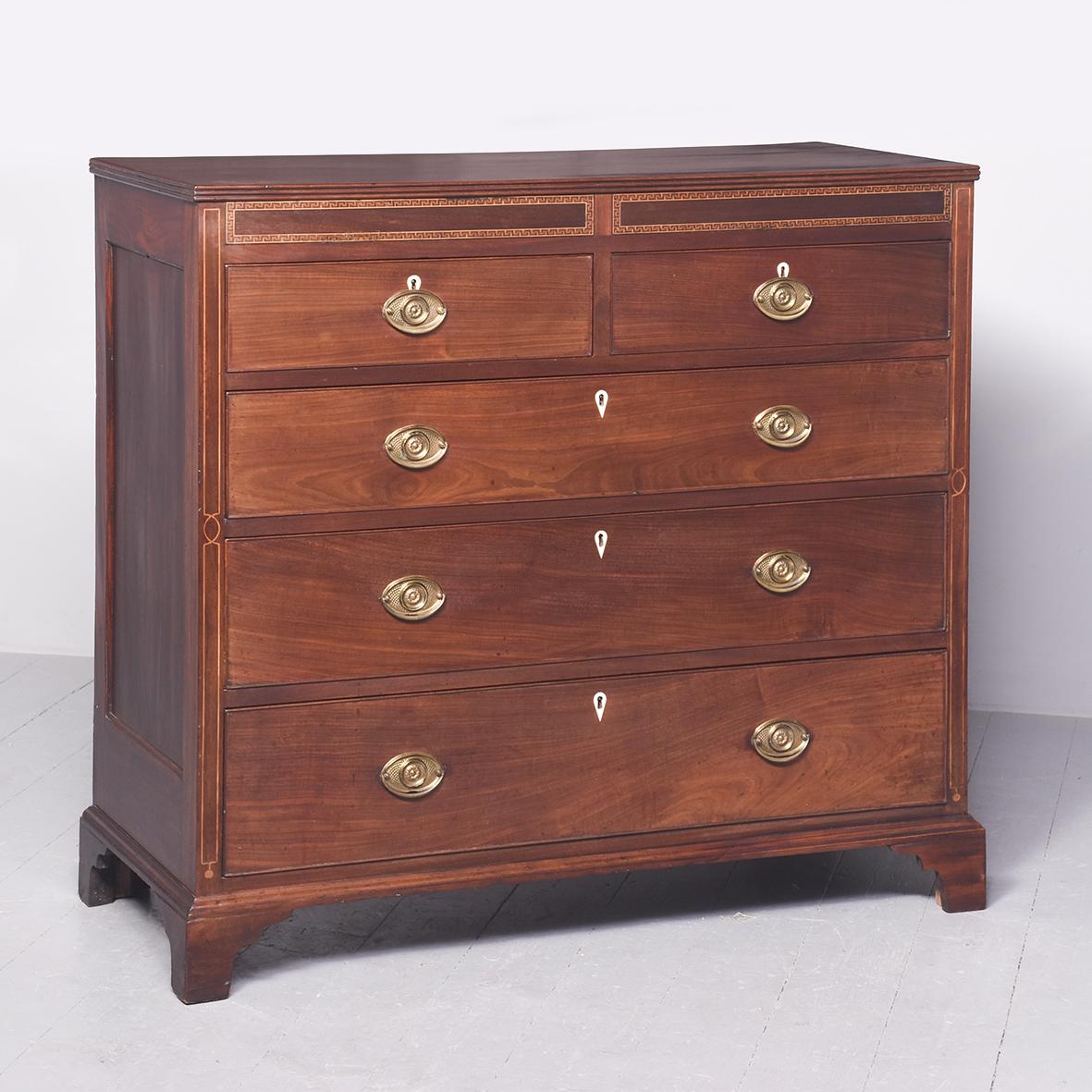 George IV Mahogany Chest of Drawers (1 of 10)