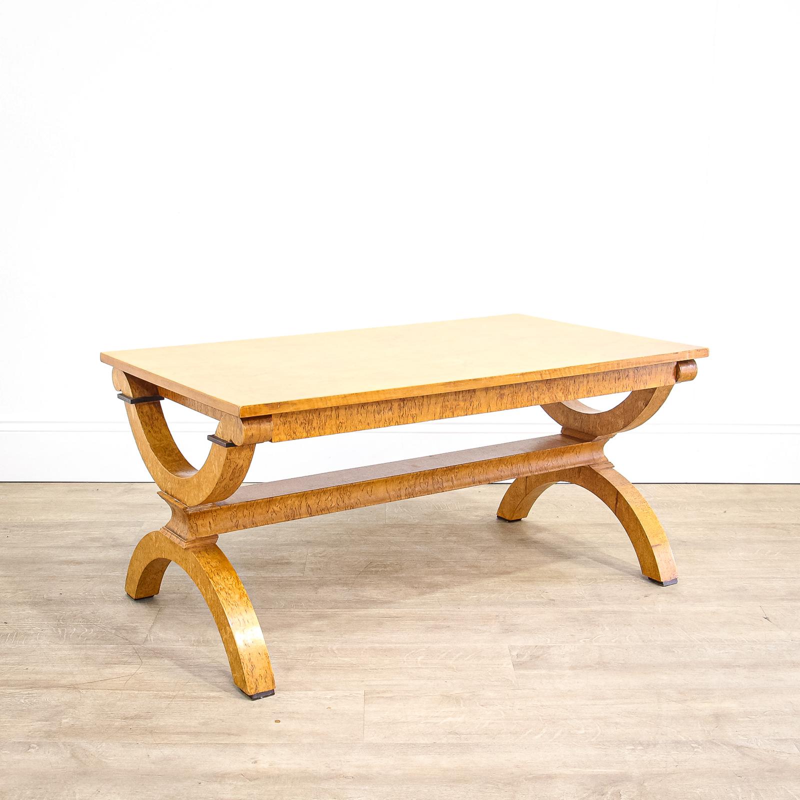 Art Deco Style Maple Coffee Table (1 of 10) Art Deco Style Maple Coffee Table (1 of 10)