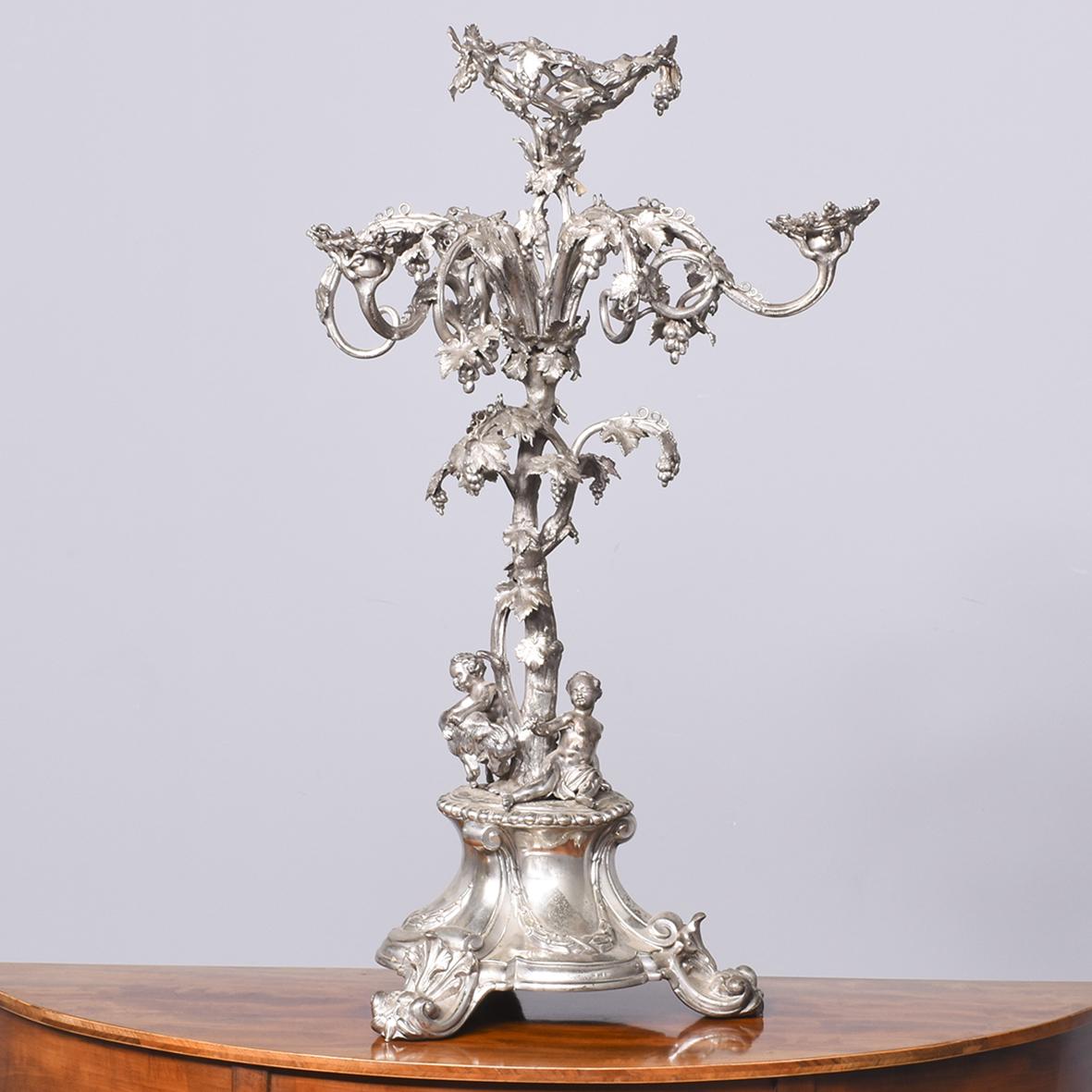 Large Victorian EPNS Centerpiece (1 of 8)