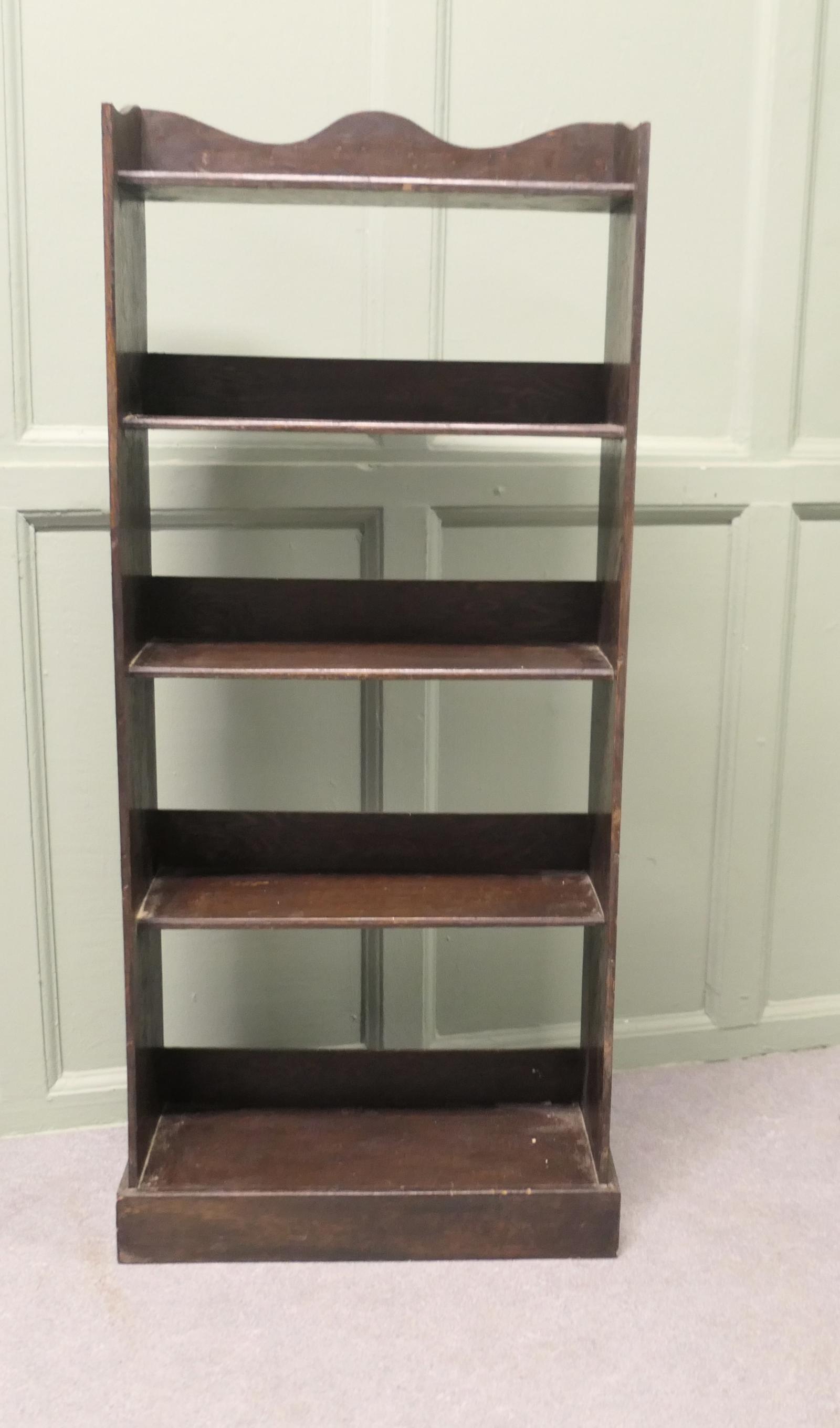 Art Deco 5 Shelf Open Book Case (1 of 7) Art Deco 5 Shelf Open Book Case (1 of 7)