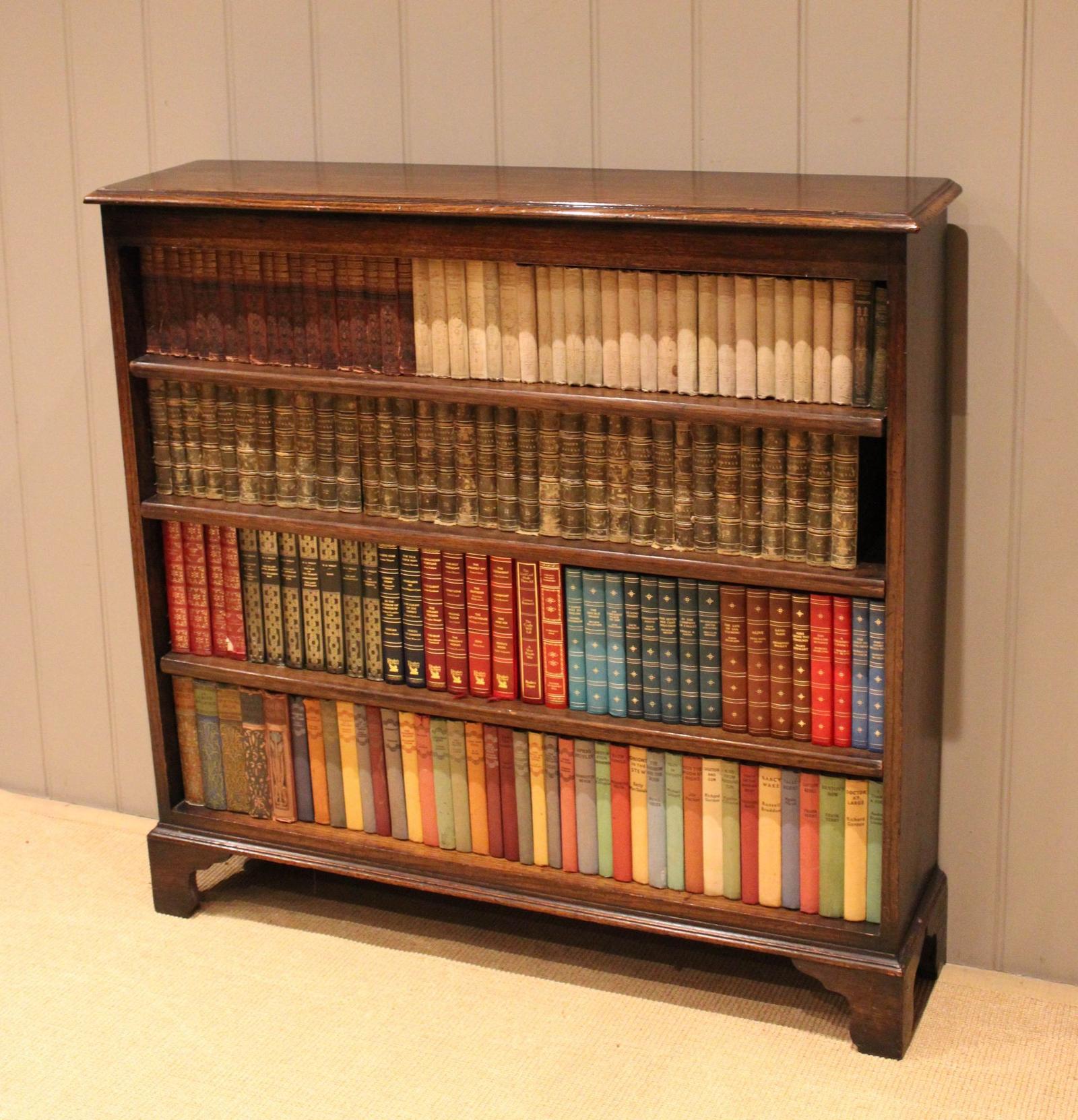 Solid Oak Open Bookcase (1 of 12) Solid Oak Open Bookcase (1 of 12)