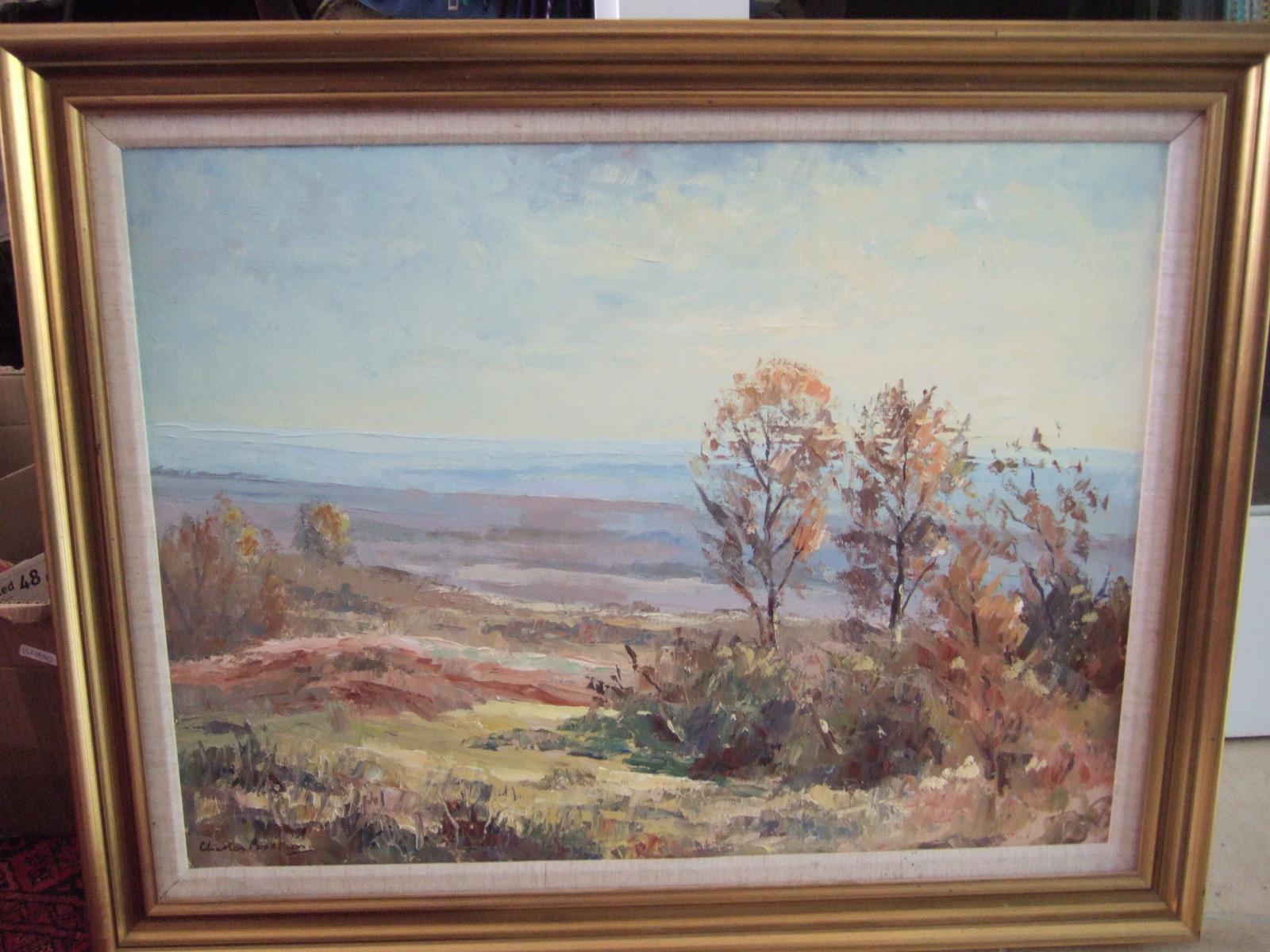 Charles Brooker Oil on Board - Ashdown Forest (1 of 4)