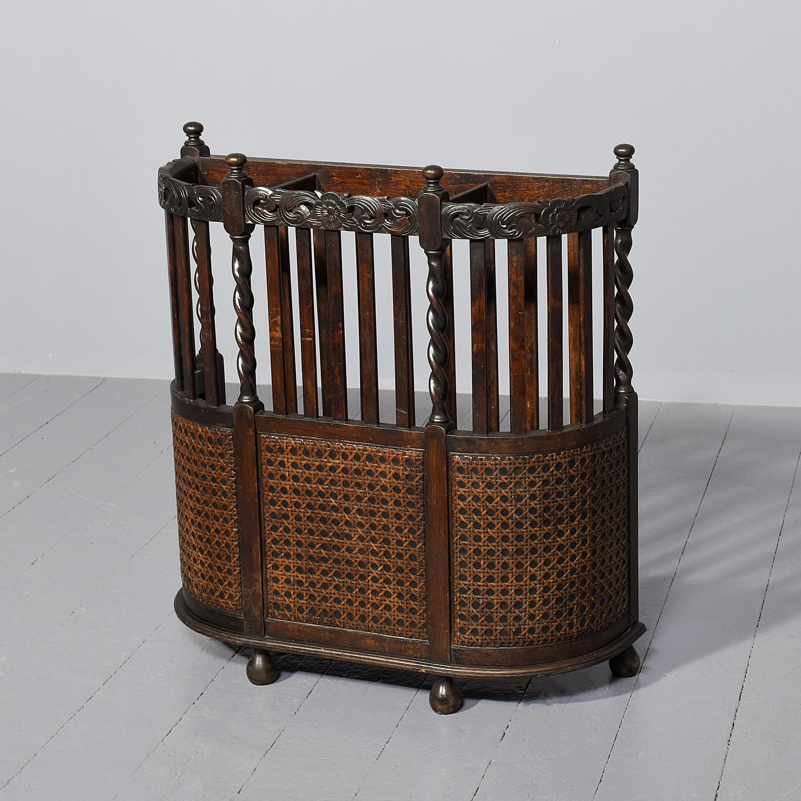 Oak & Bergere Curved Umbrella & Stick Stand (1 of 8) Oak & Bergere Curved Umbrella & Stick Stand (1 of 8)