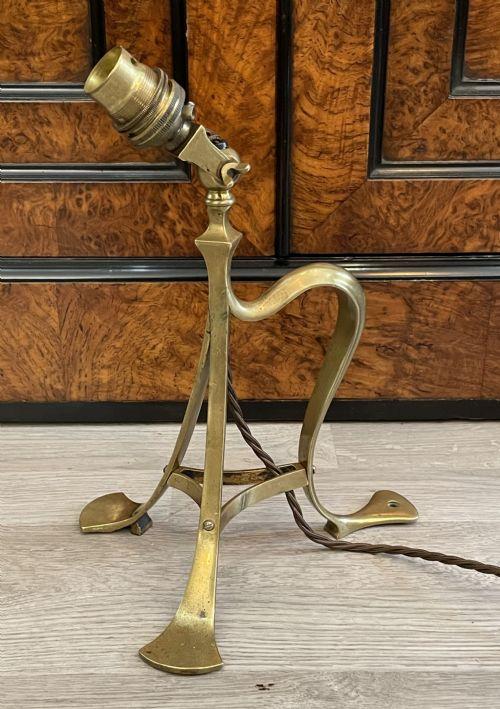 Stylish Arts & Crafts Lamp in Manner of Benson - Stamped (1 of 11) Stylish Arts & Crafts Lamp in Manner of Benson - Stamped (1 of 11)