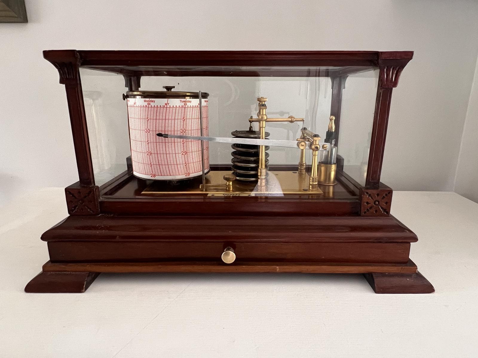Edwardian Barograph by Stanley of London (1 of 6)