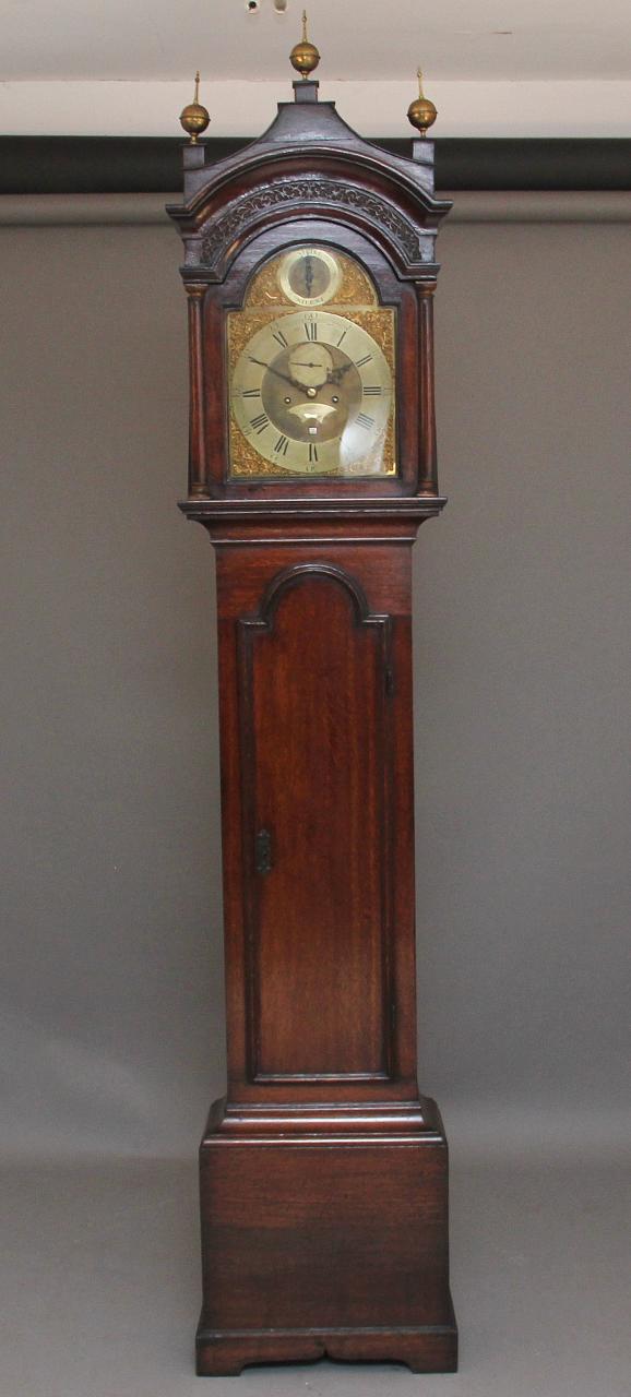 18th Century Oak Longcase Clock (1 of 15) 18th Century Oak Longcase Clock (1 of 15)