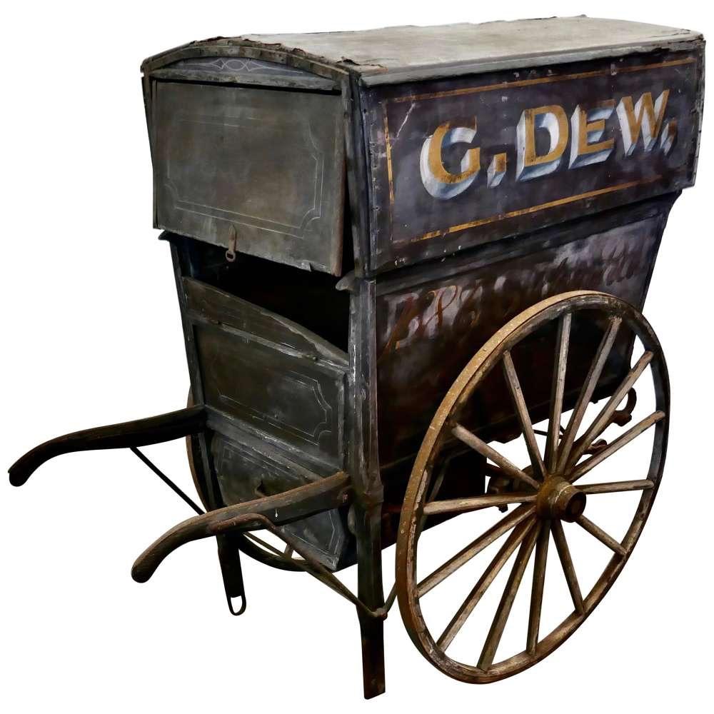 19th Century Hovis, Grocery Delivery Hand Cart (1 of 13) 19th Century Hovis, Grocery Delivery Hand Cart (1 of 13)
