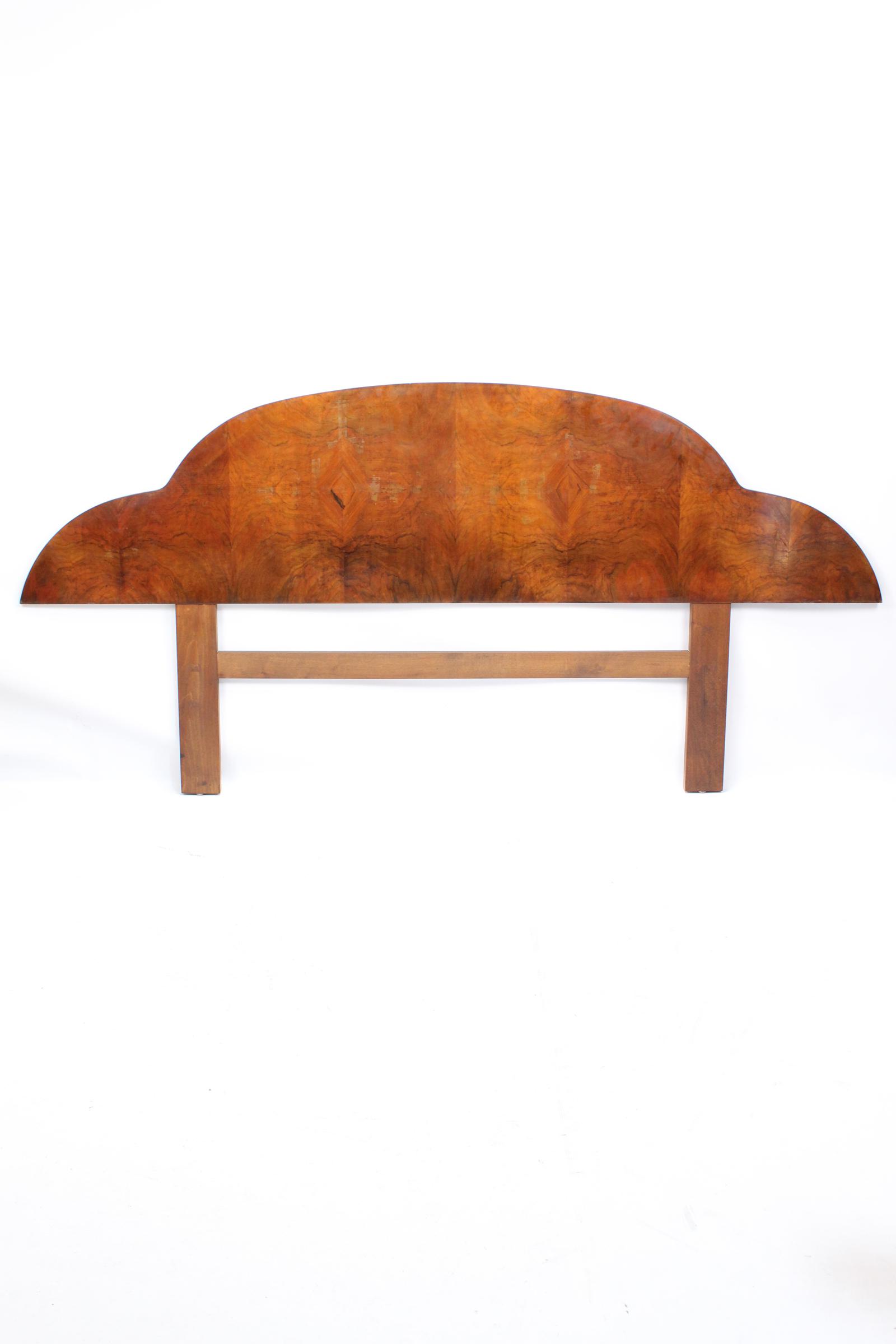 Large Art Deco Walnut Headboard (1 of 13) Large Art Deco Walnut Headboard (1 of 13)