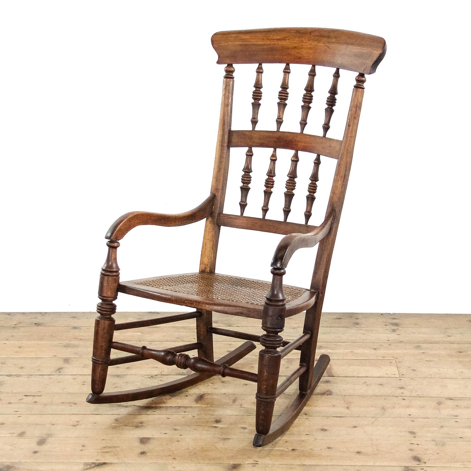 Antique Windsor Spindle Back Rocking Chair (1 of 9)