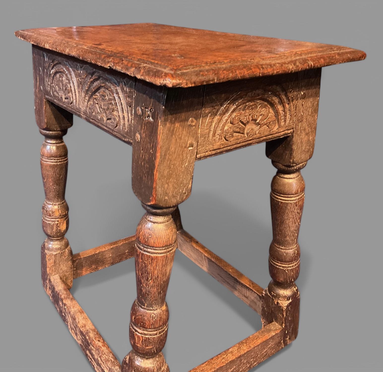 17th Century Joint Stool (1 of 7)