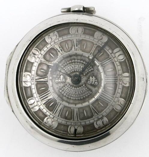 Antique Silver Pocket Watch, Bristol, 1731 (1 of 10)