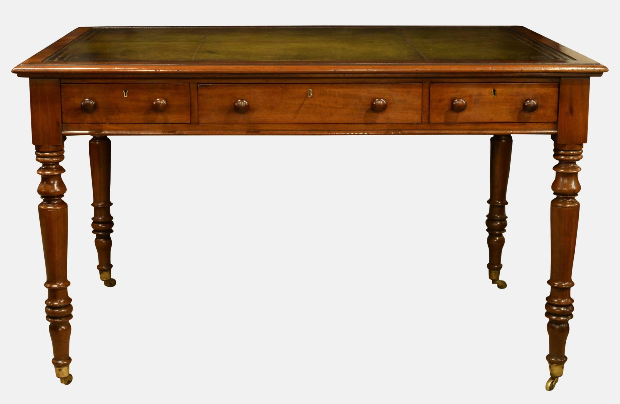 Victorian Mahogany Writing Table (1 of 1) Victorian Mahogany Writing Table (1 of 1)