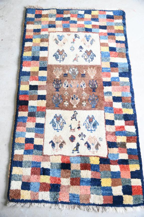 Persian Gabbeh Wool Rug (1 of 12)