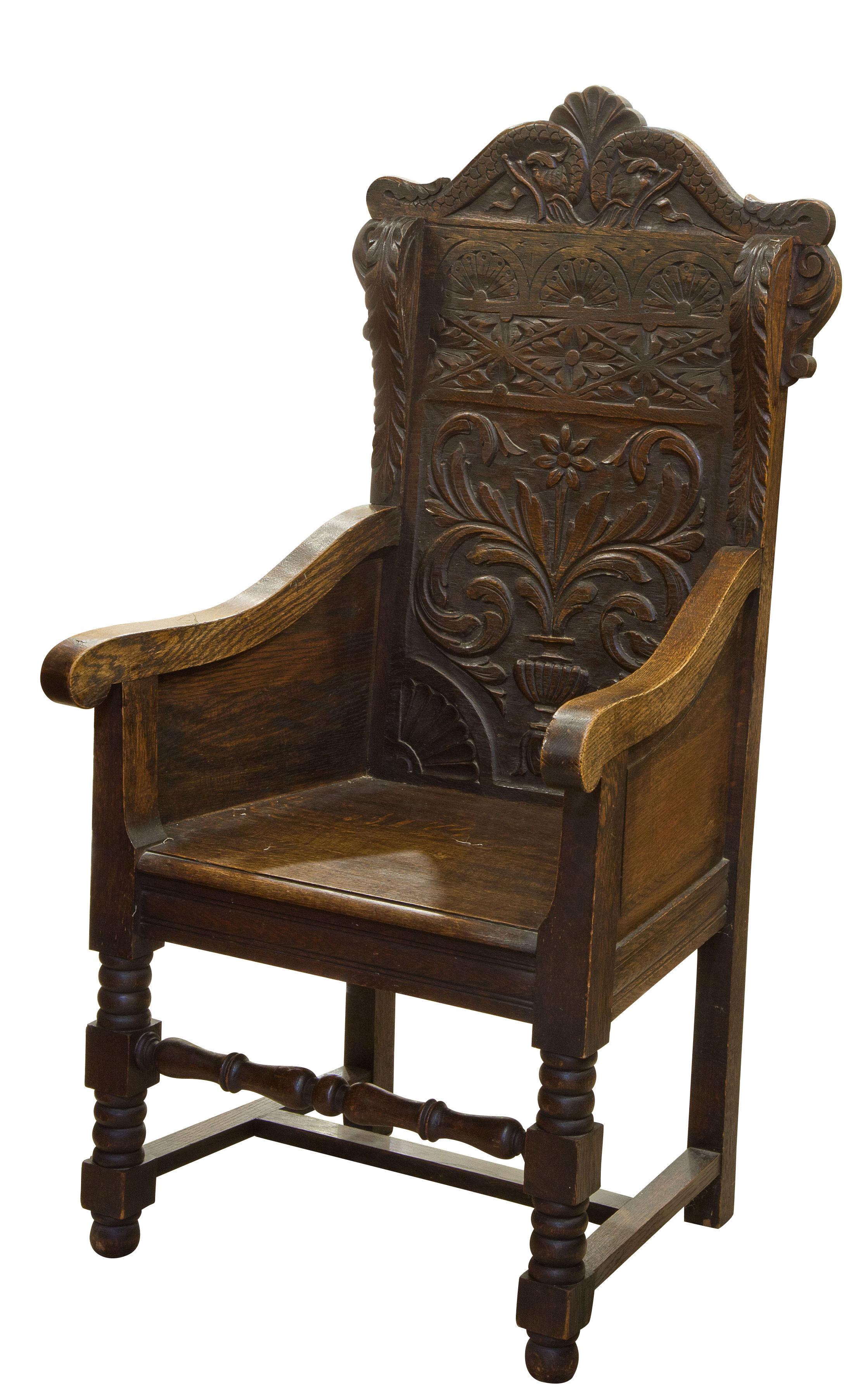 17thc style Wainscote chair (1 of 1)