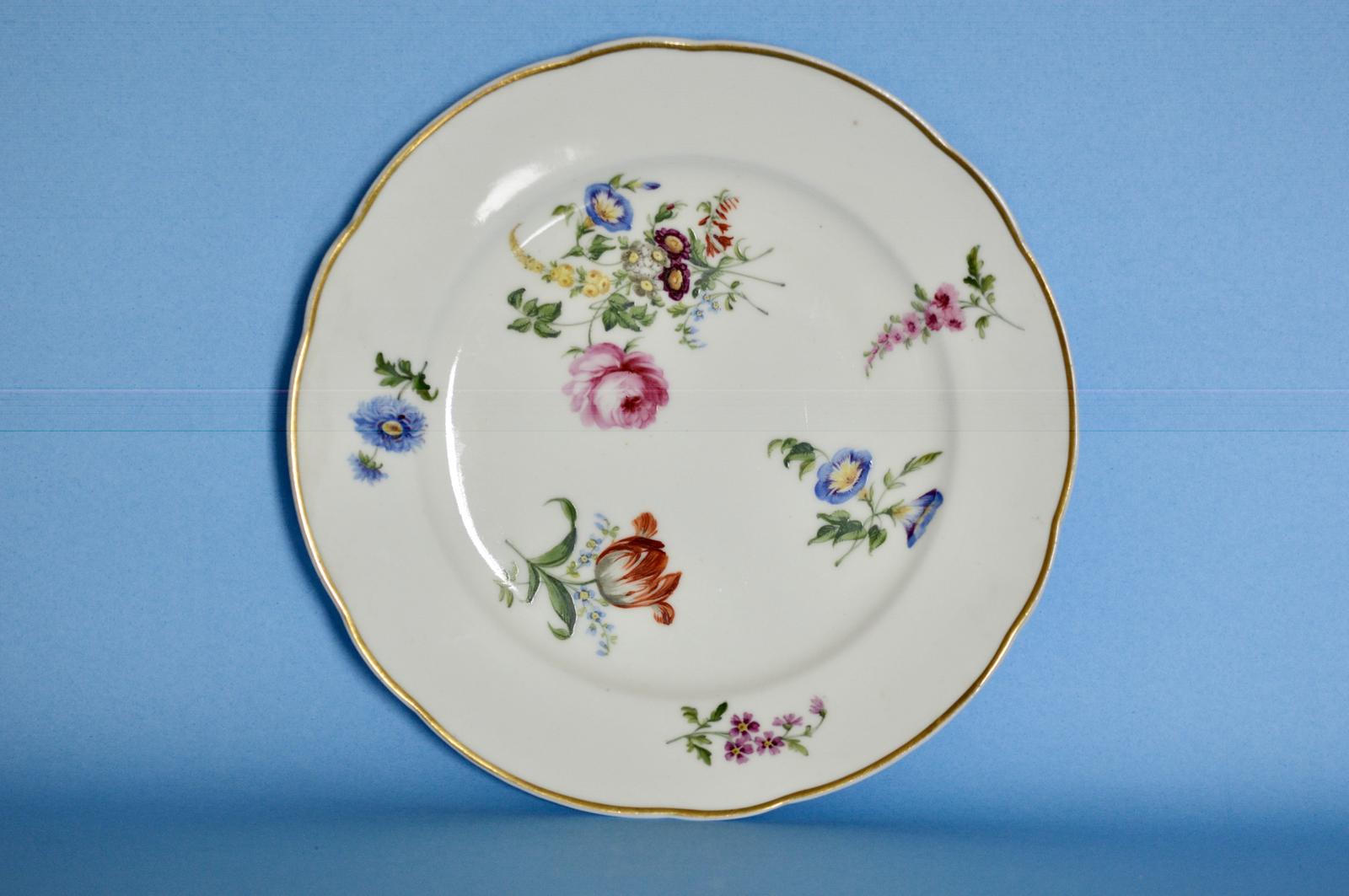 Nantgarw Porcelain Plate 1818-1820 (1 of 9)