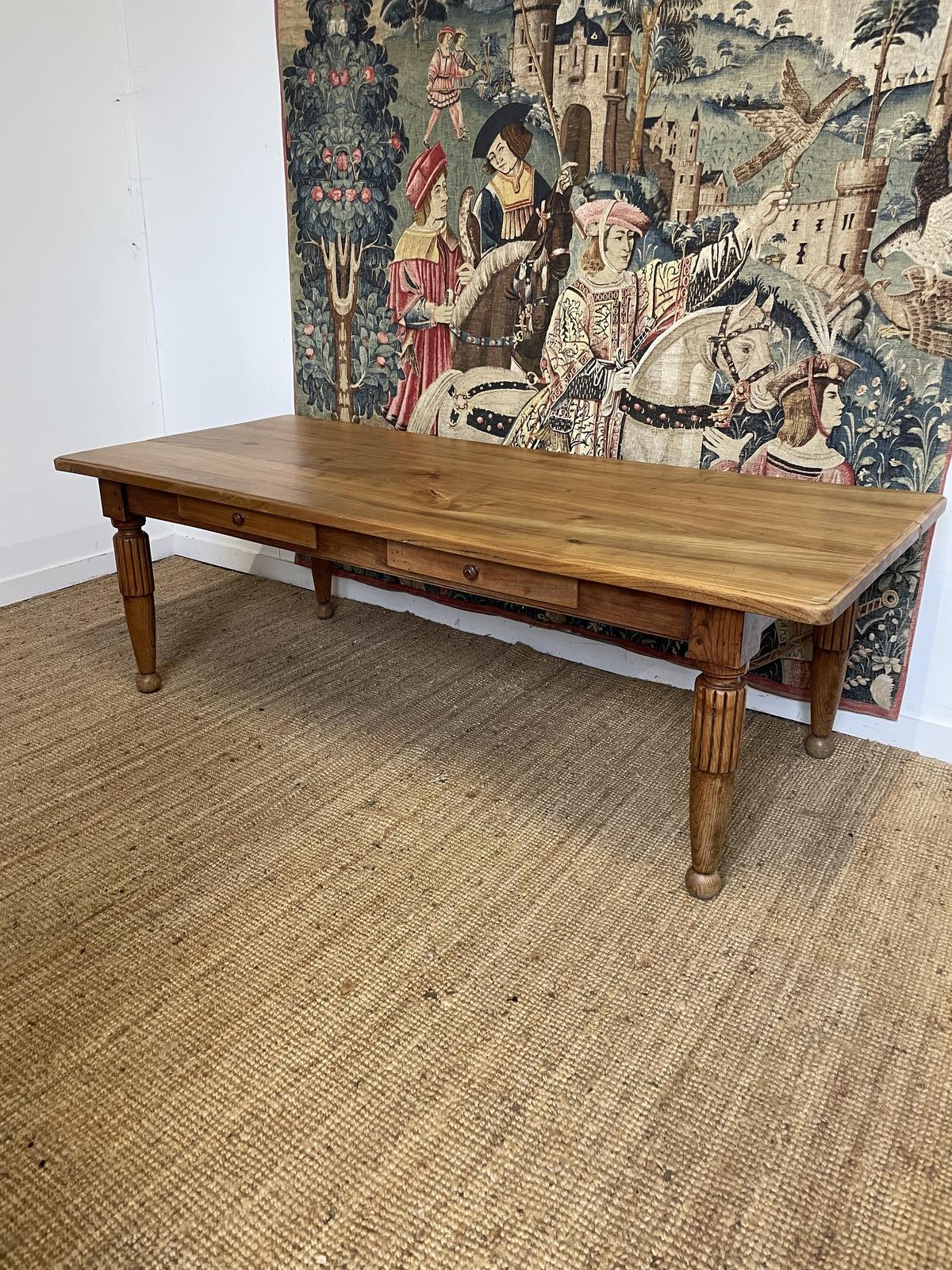 Elm Farmhouse Table 2.3 Meters (1 of 12) Elm Farmhouse Table 2.3 Meters (1 of 12)